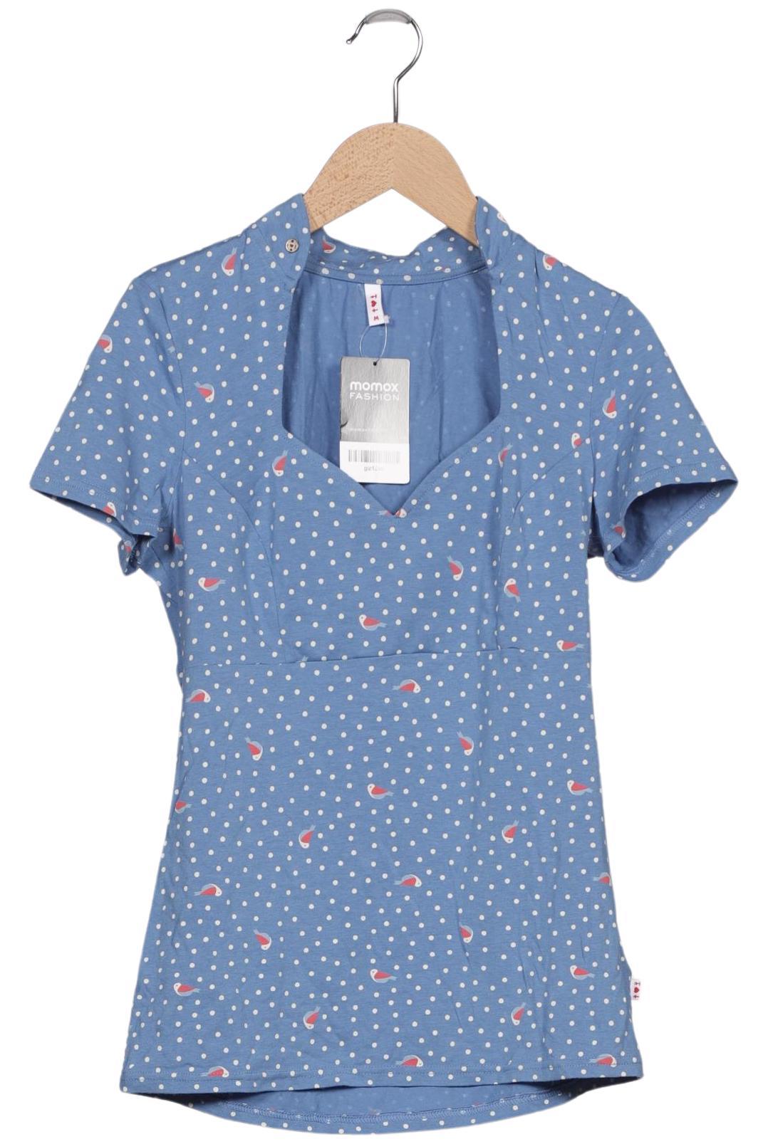 

Blutsgeschwister Damen T-Shirt, blau, Gr. 38