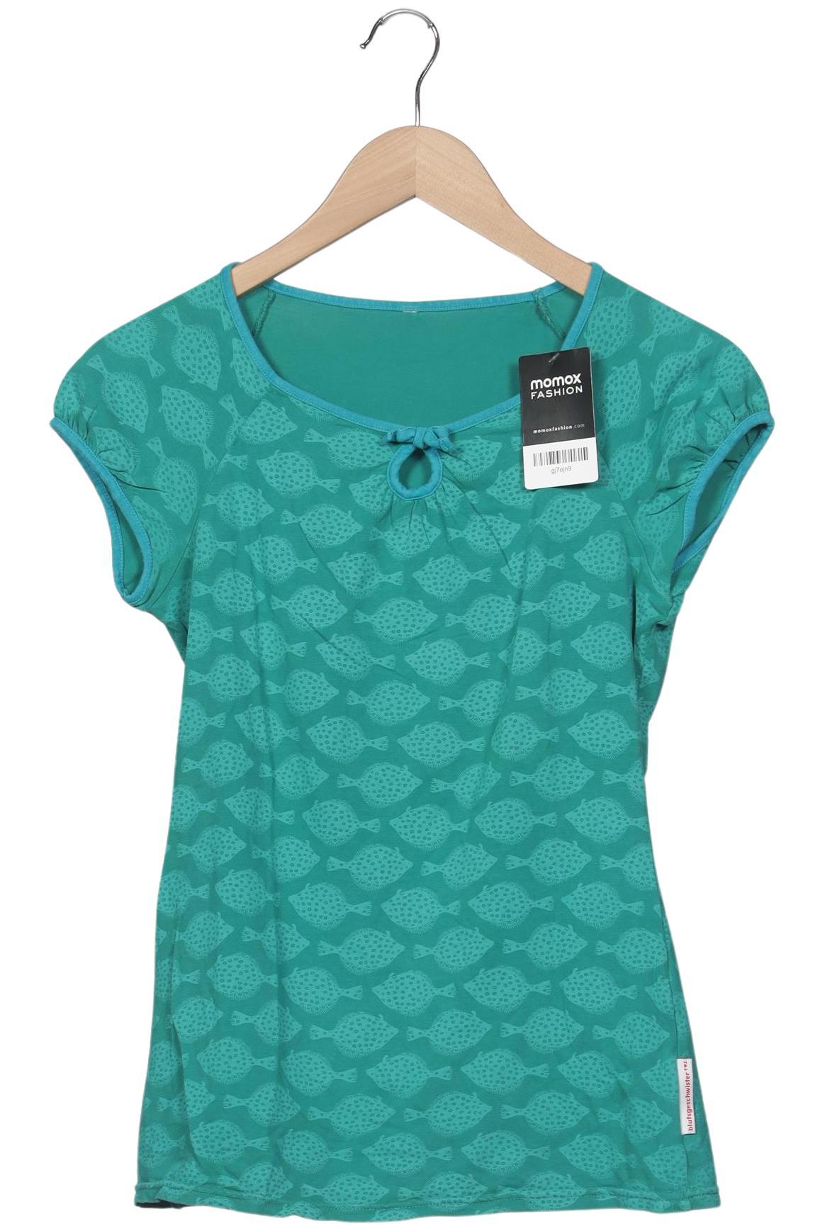 

Blutsgeschwister Damen T-Shirt, türkis, Gr. 36