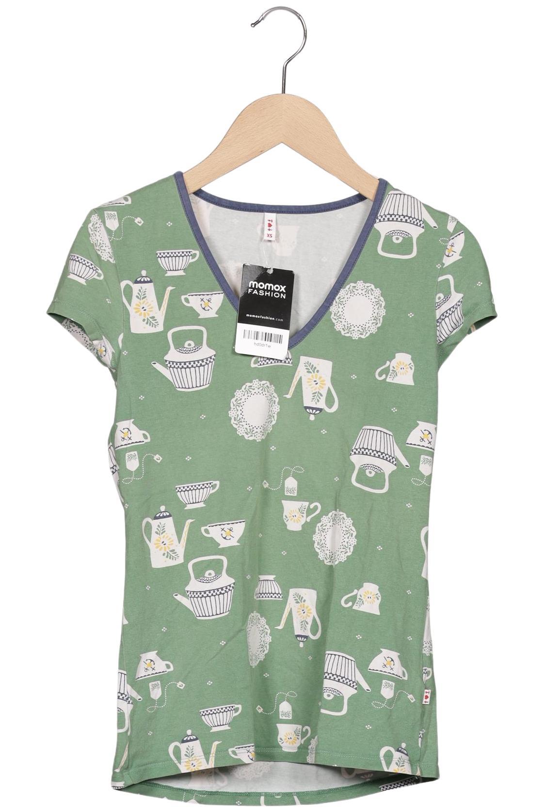 

Blutsgeschwister Damen T-Shirt, grün, Gr. 34