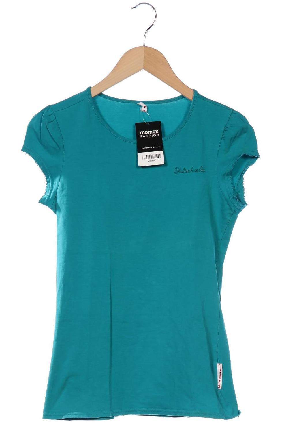 

Blutsgeschwister Damen T-Shirt, blau, Gr. 38