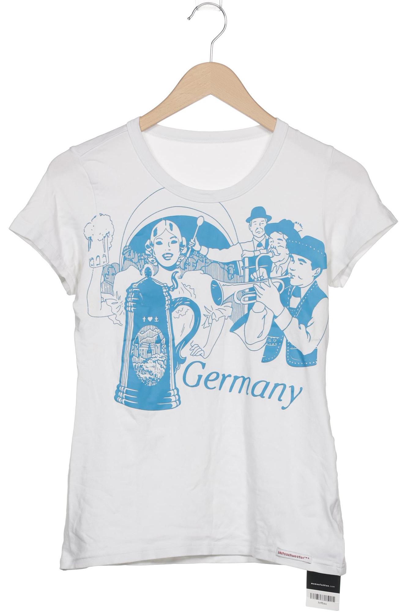 

Blutsgeschwister Damen T-Shirt, weiß, Gr. 42