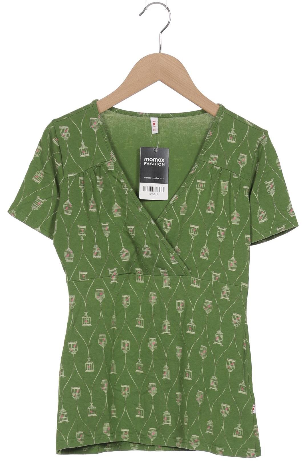 

Blutsgeschwister Damen T-Shirt, grün, Gr. 34
