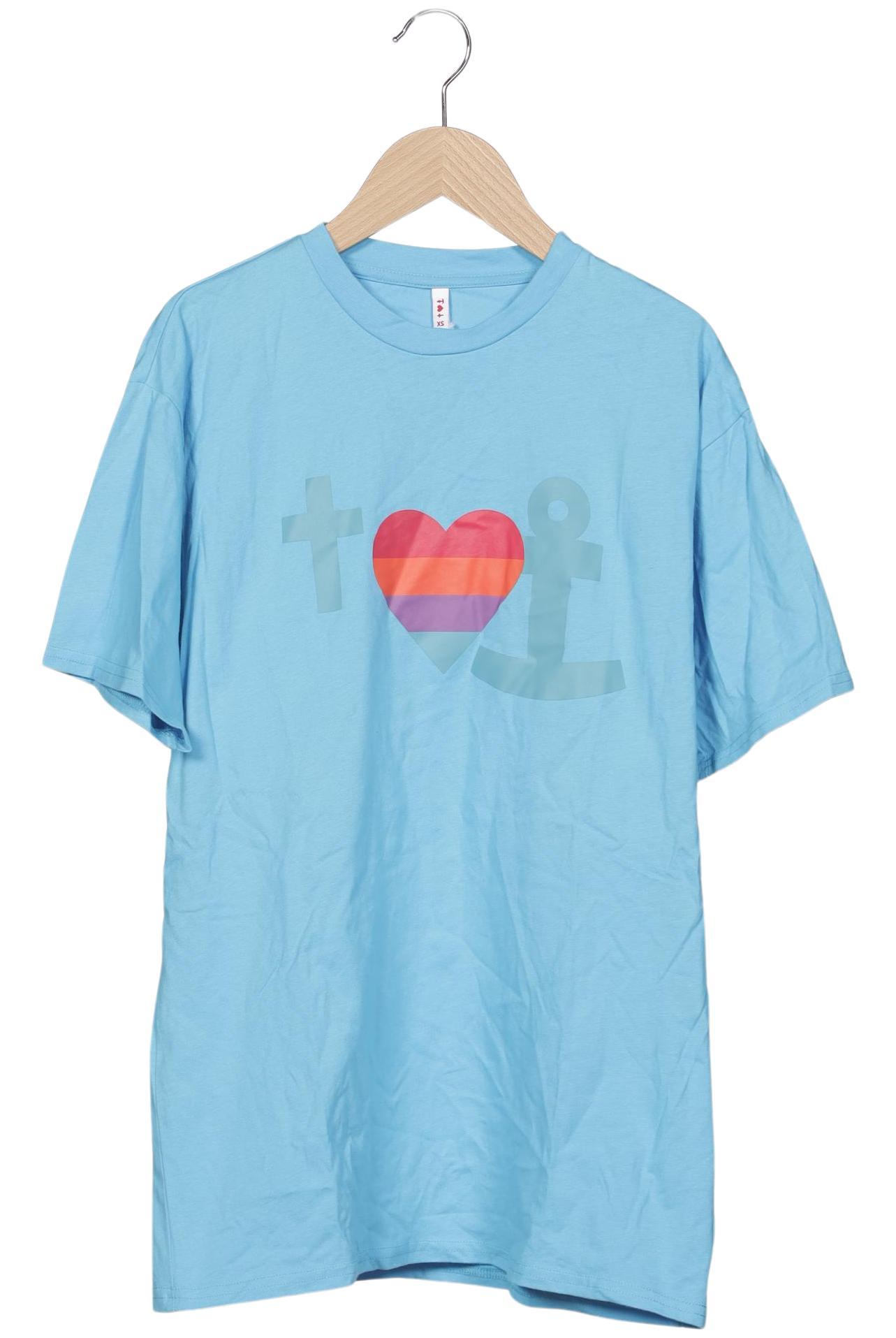 

Blutsgeschwister Damen T-Shirt, hellblau, Gr. 34