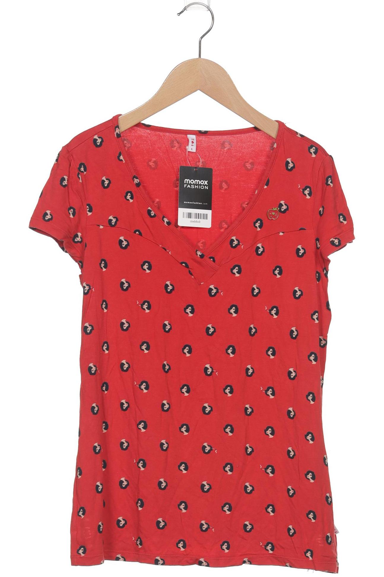 

Blutsgeschwister Damen T-Shirt, rot, Gr. 42