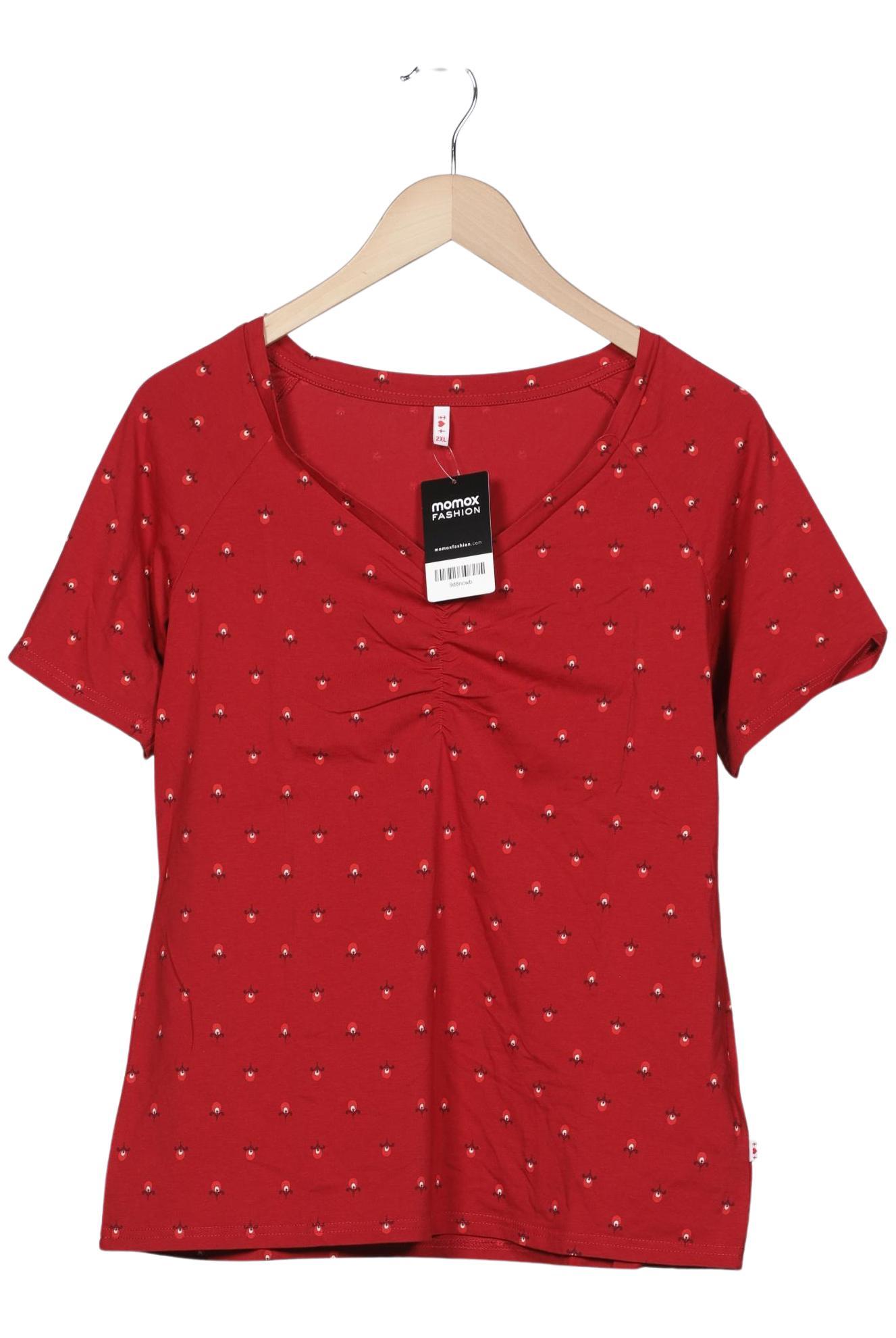 

Blutsgeschwister Damen T-Shirt, rot, Gr. 46
