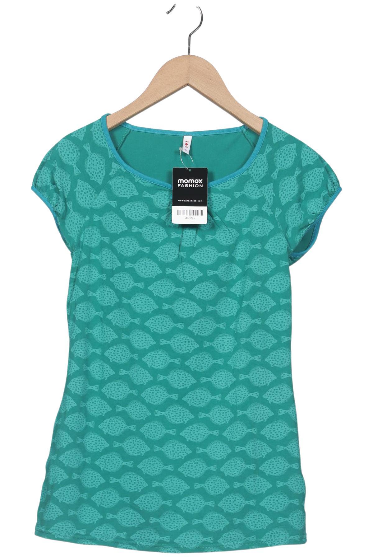 

Blutsgeschwister Damen T-Shirt, türkis, Gr. 36