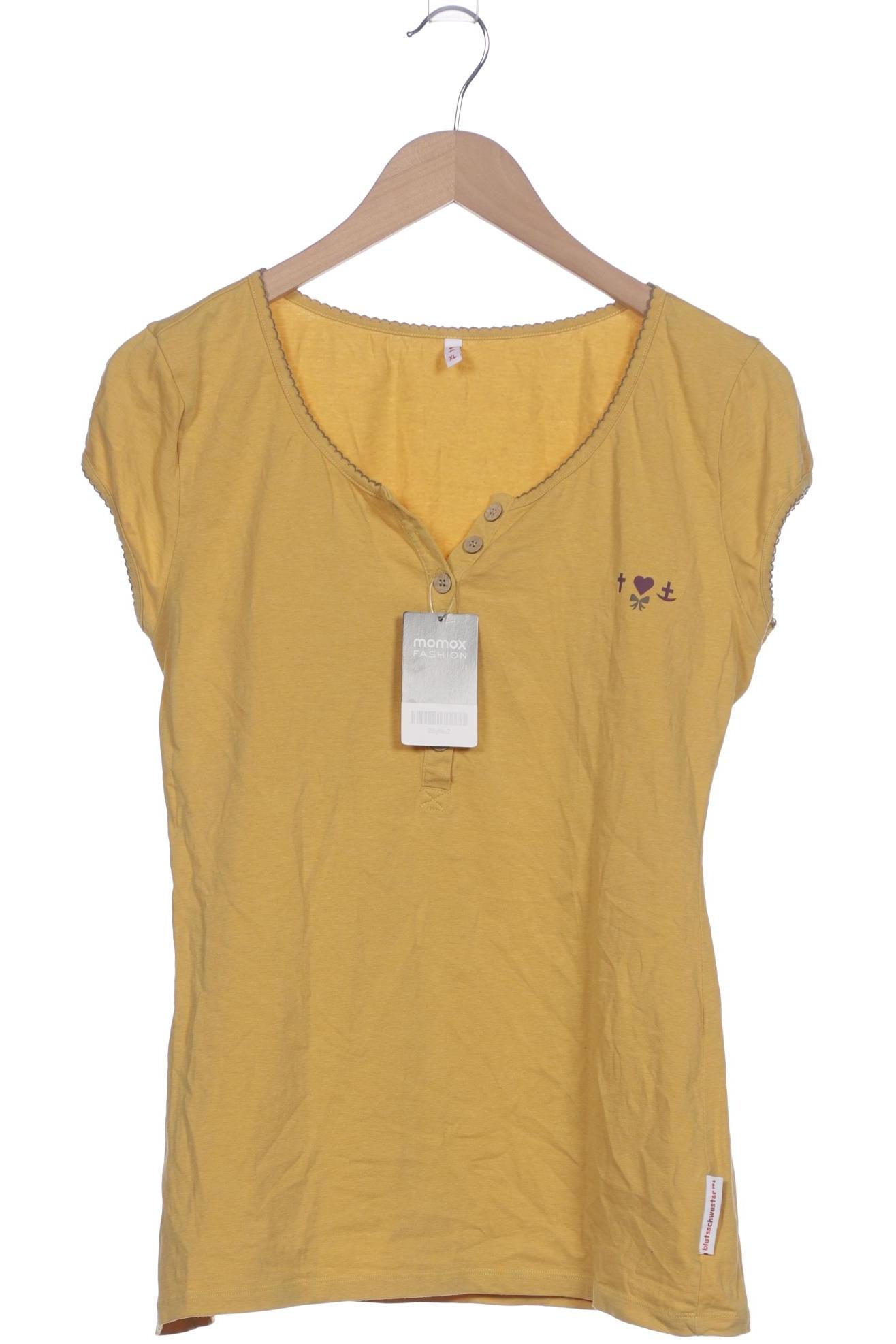 

Blutsgeschwister Damen T-Shirt, gelb, Gr. 44