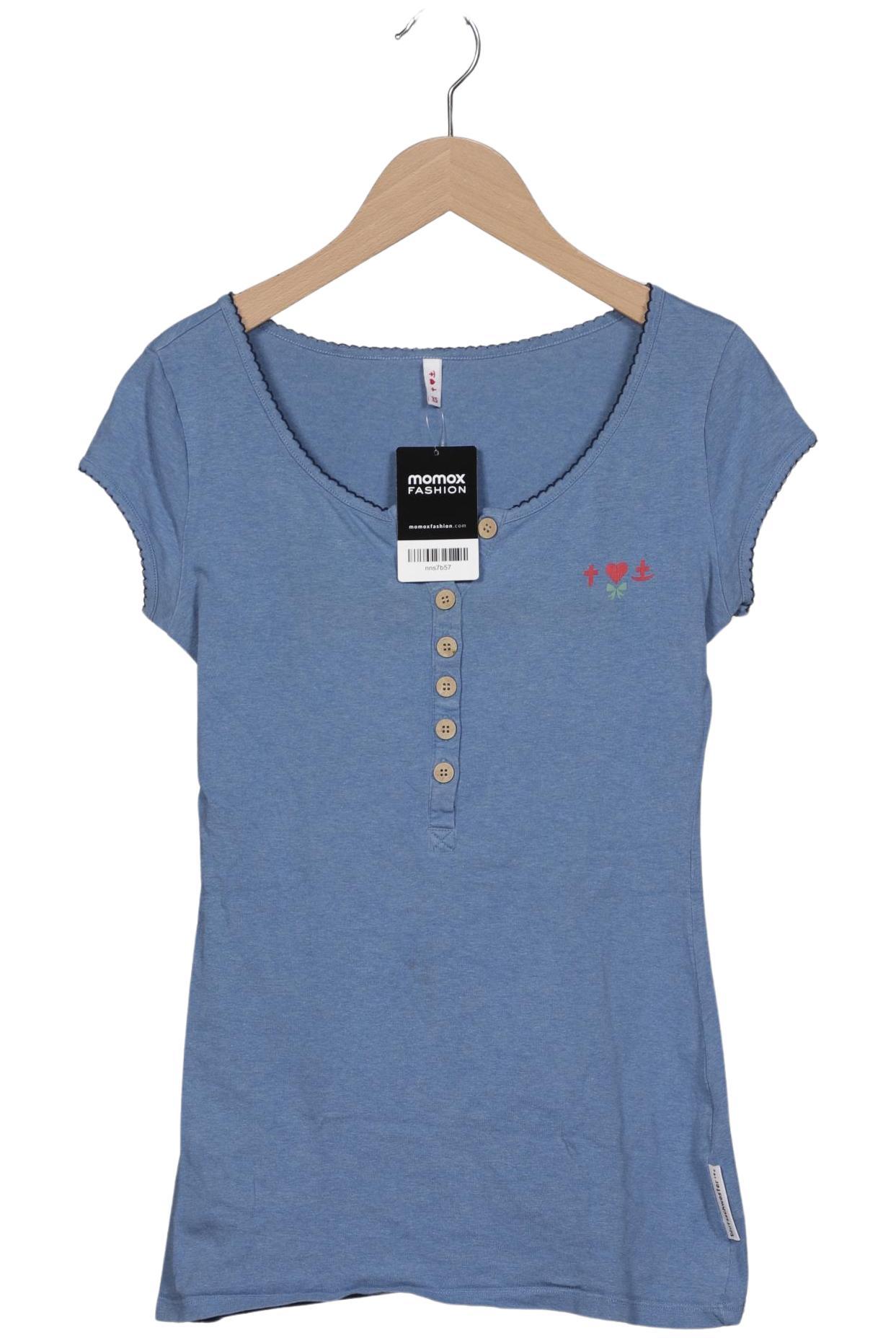 

Blutsgeschwister Damen T-Shirt, blau, Gr. 34