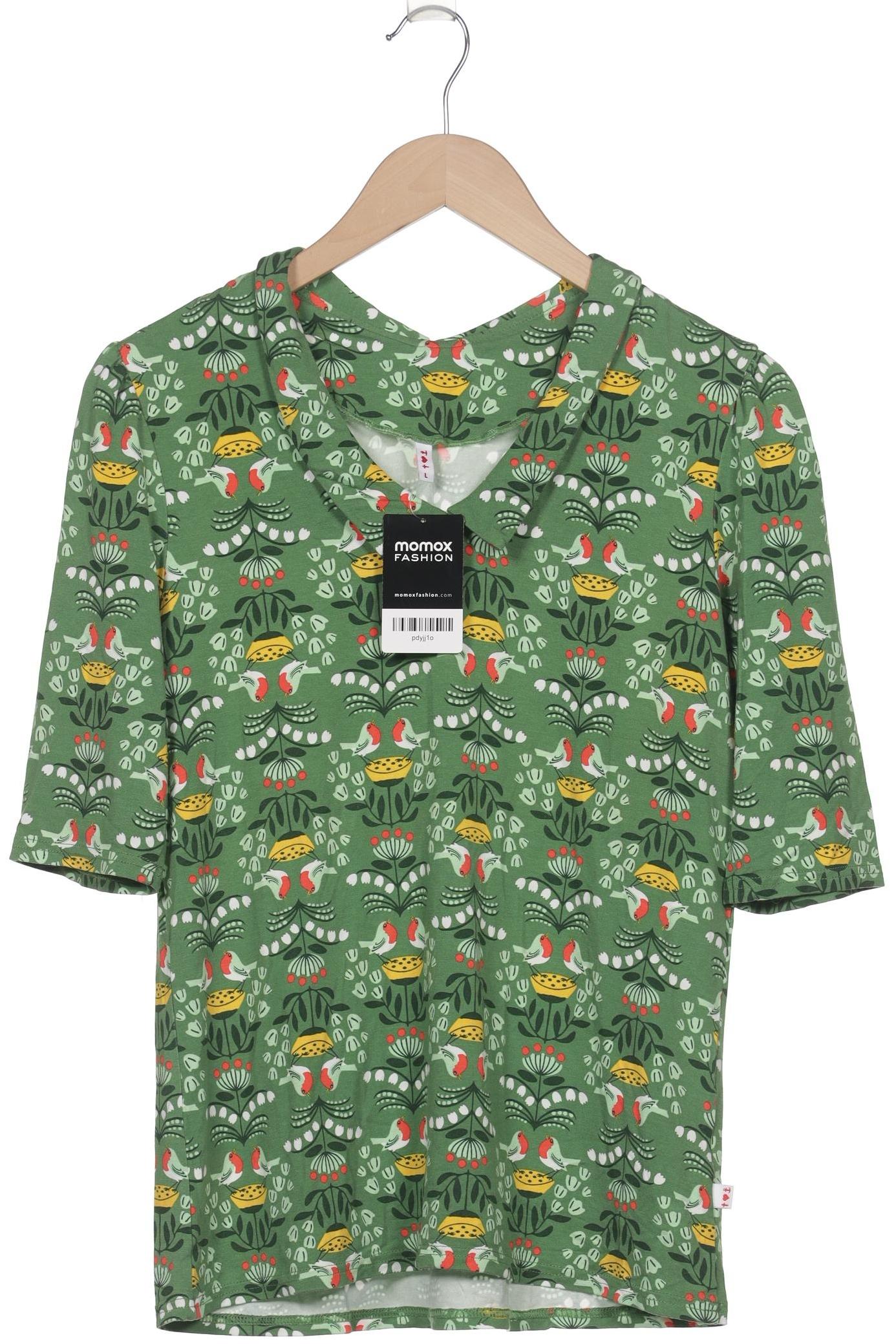 

Blutsgeschwister Damen T-Shirt, grün, Gr. 42