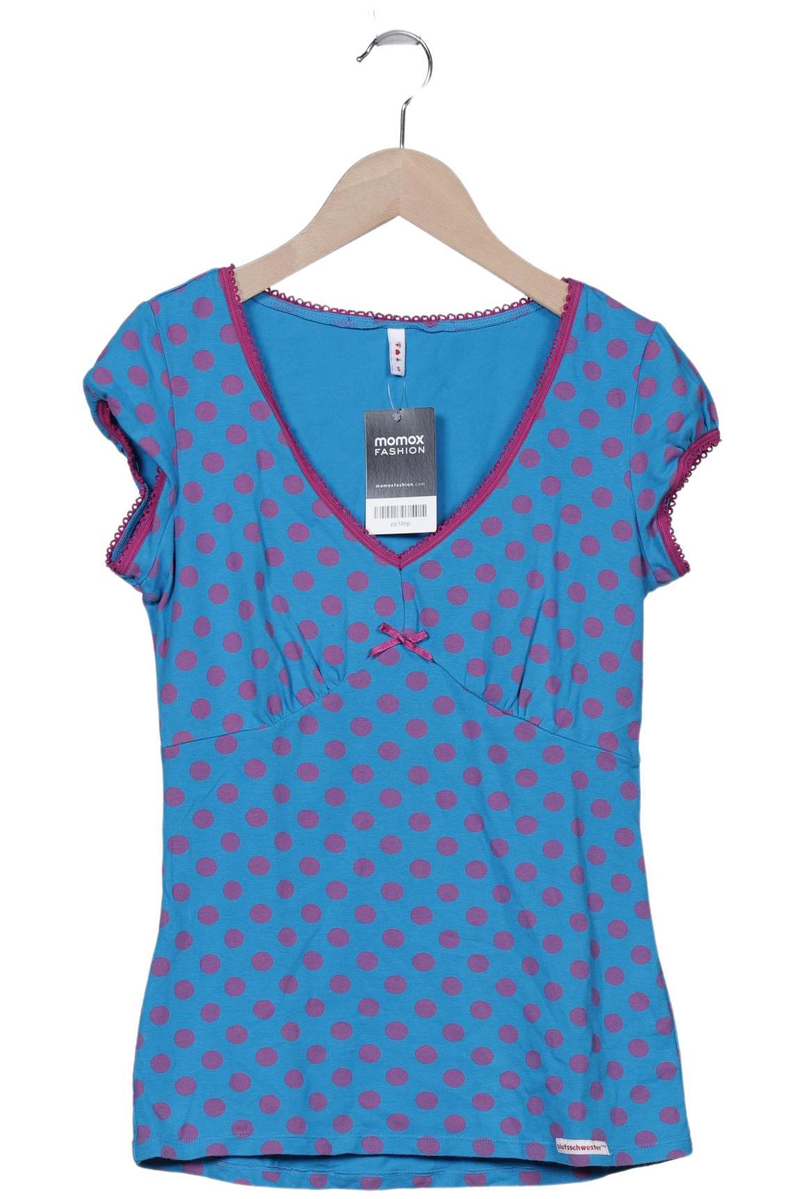 

Blutsgeschwister Damen T-Shirt, blau, Gr. 36