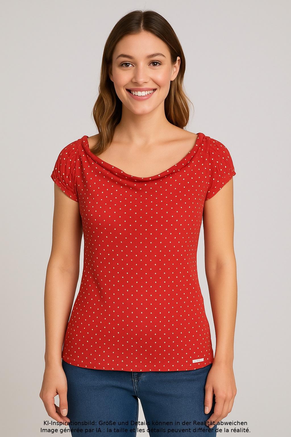 

Blutsgeschwister Damen T-Shirt, rot, Gr. 36