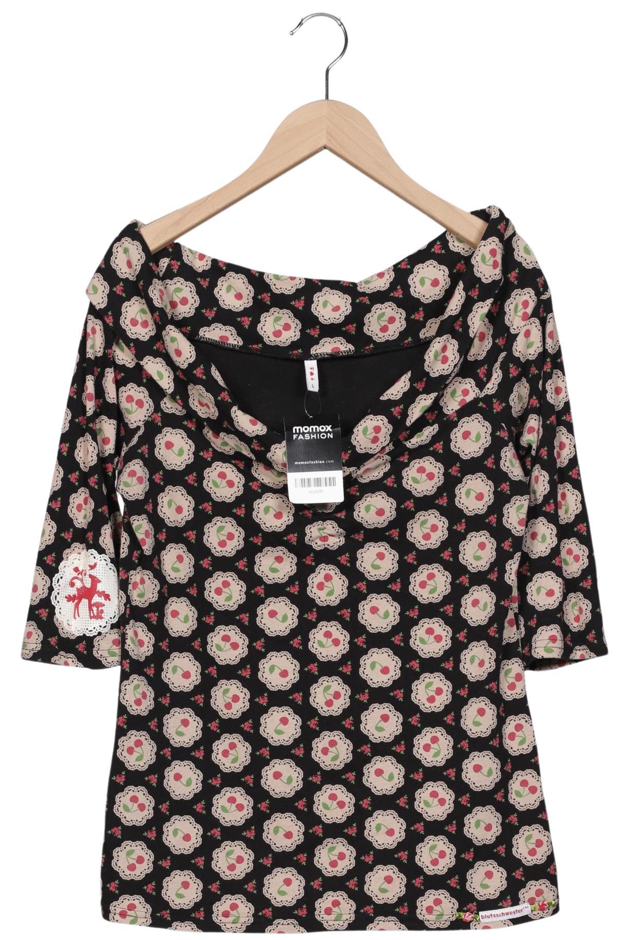

Blutsgeschwister Damen T-Shirt, schwarz, Gr. 42