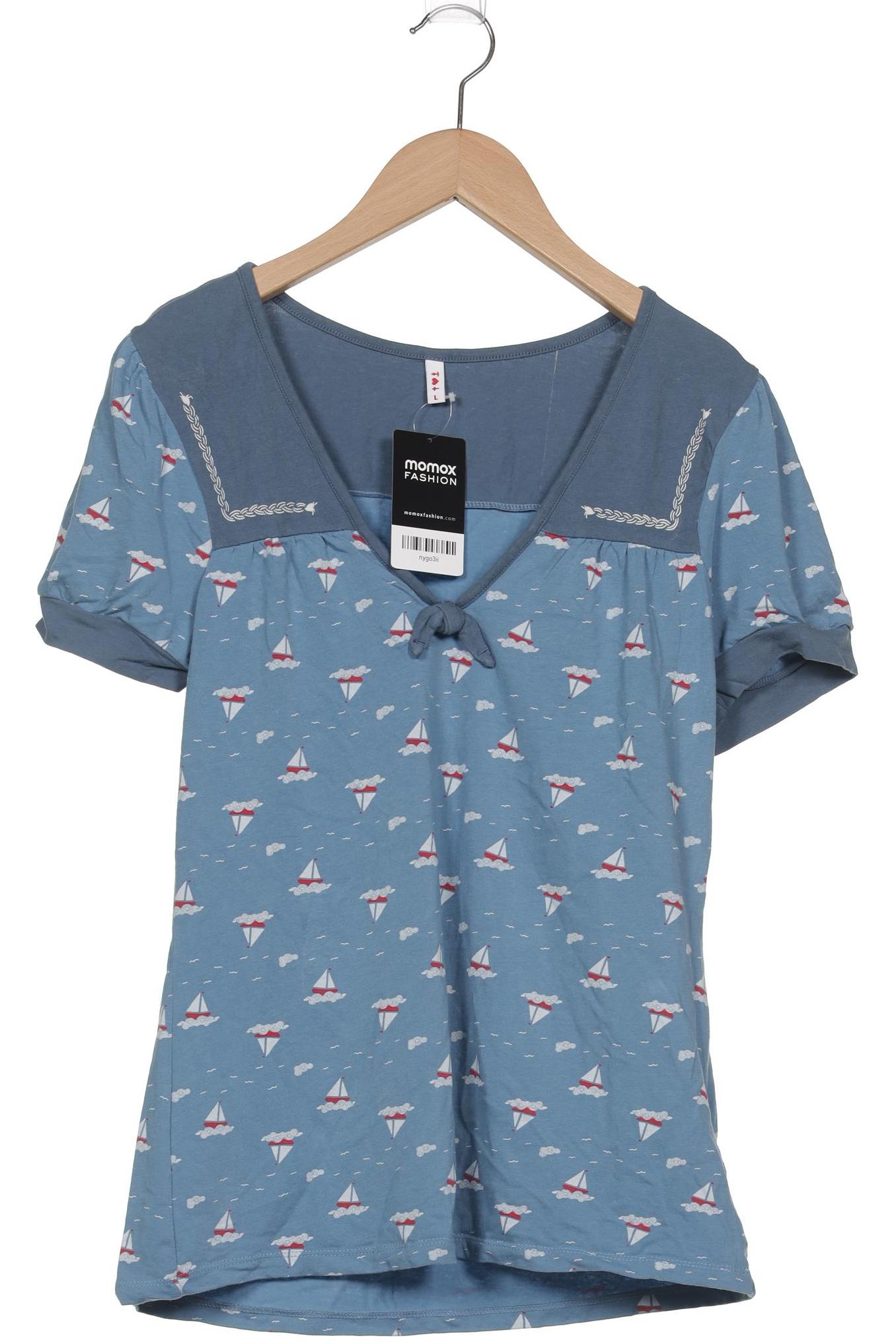 

Blutsgeschwister Damen T-Shirt, blau, Gr. 42