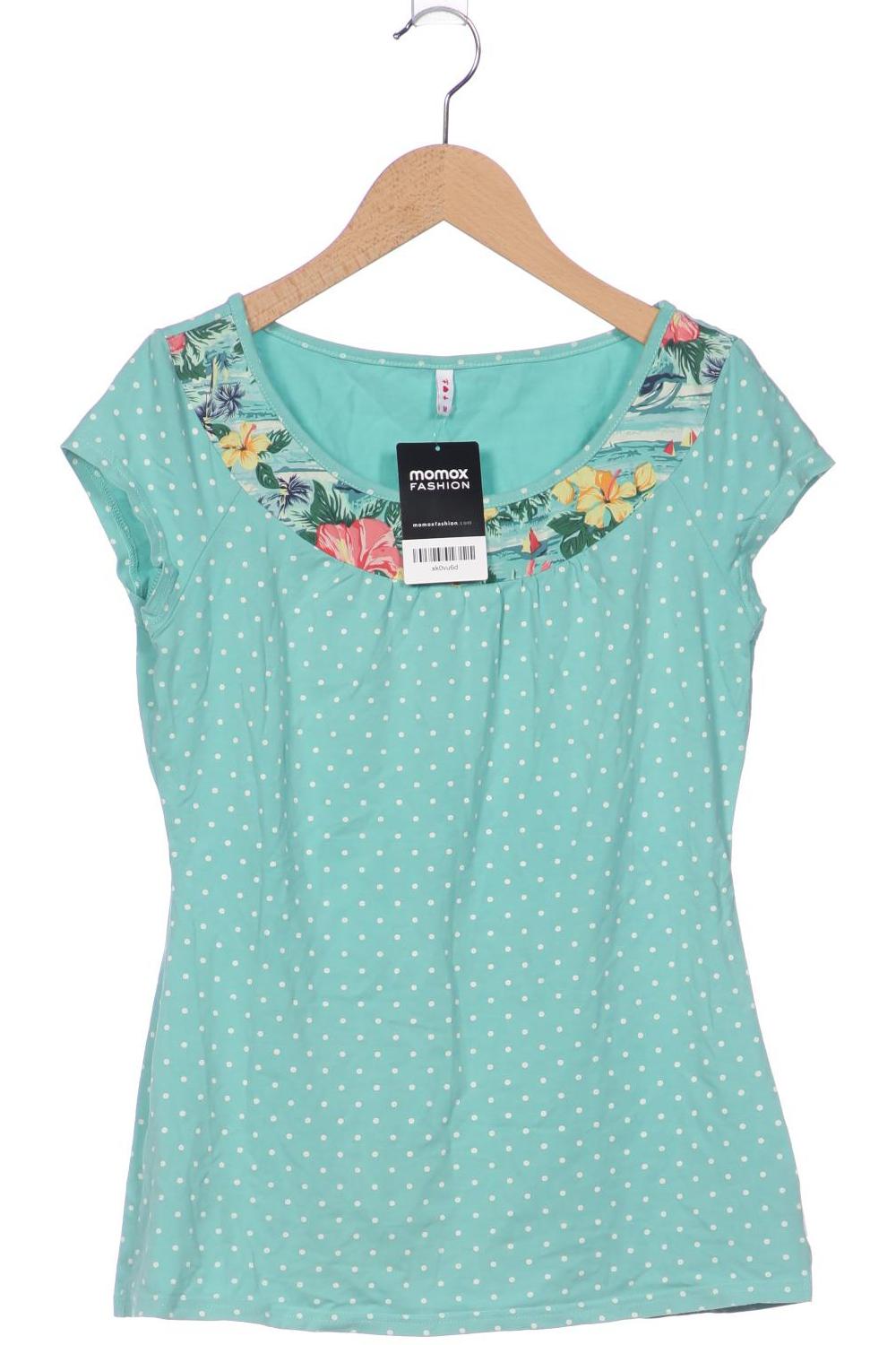 

Blutsgeschwister Damen T-Shirt, türkis, Gr. 38