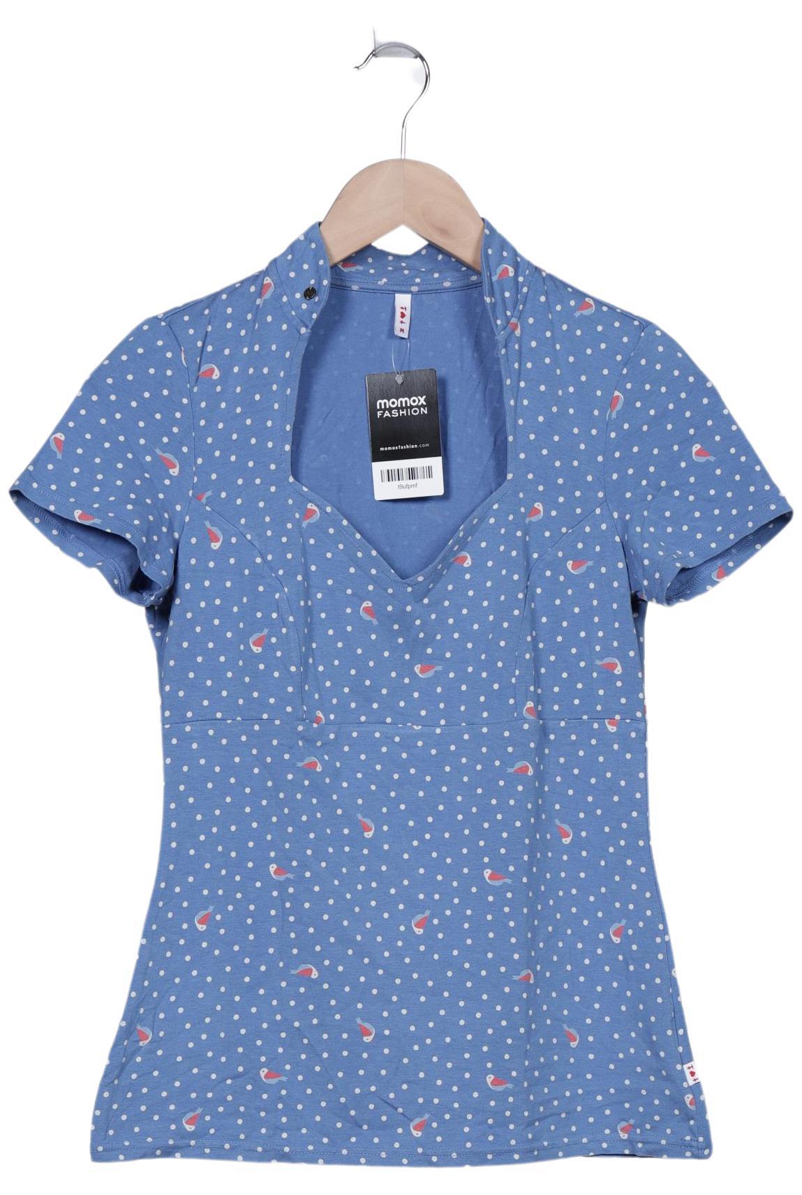 

Blutsgeschwister Damen T-Shirt, blau, Gr. 38