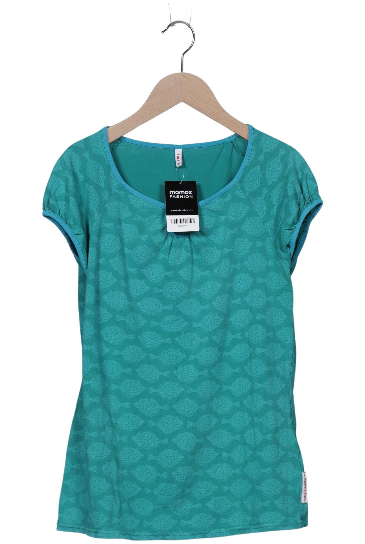 

Blutsgeschwister Damen T-Shirt, türkis, Gr. 44