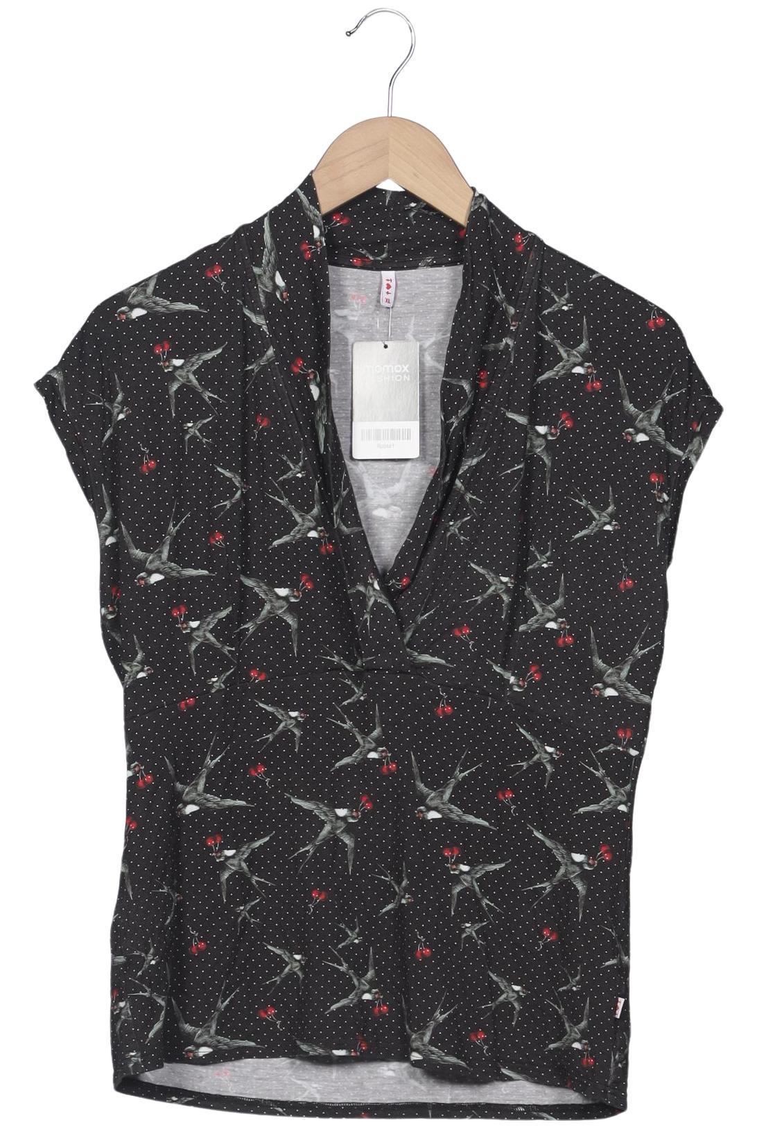 

Blutsgeschwister Damen T-Shirt, schwarz, Gr. 44