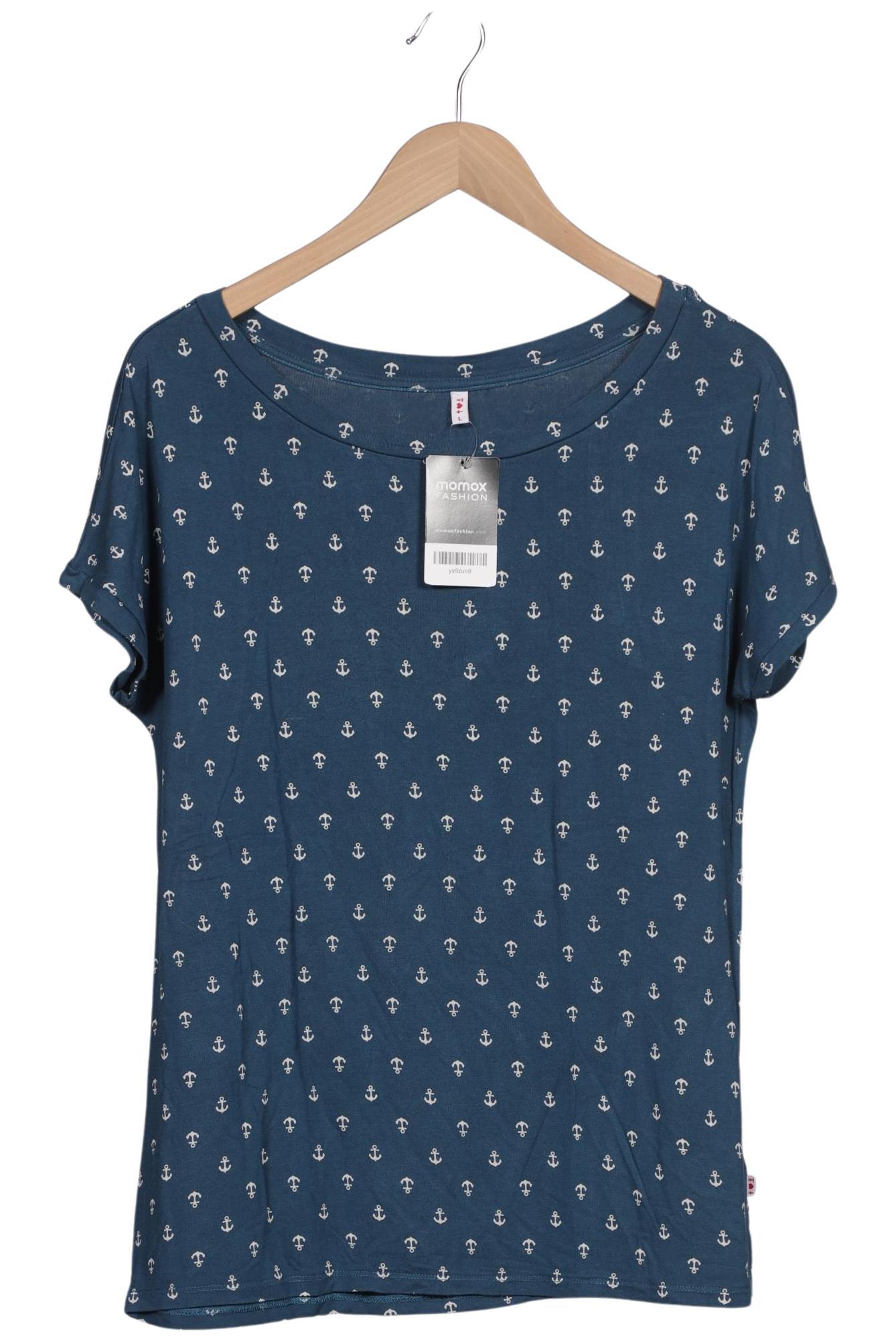 

Blutsgeschwister Damen T-Shirt, blau, Gr. 42