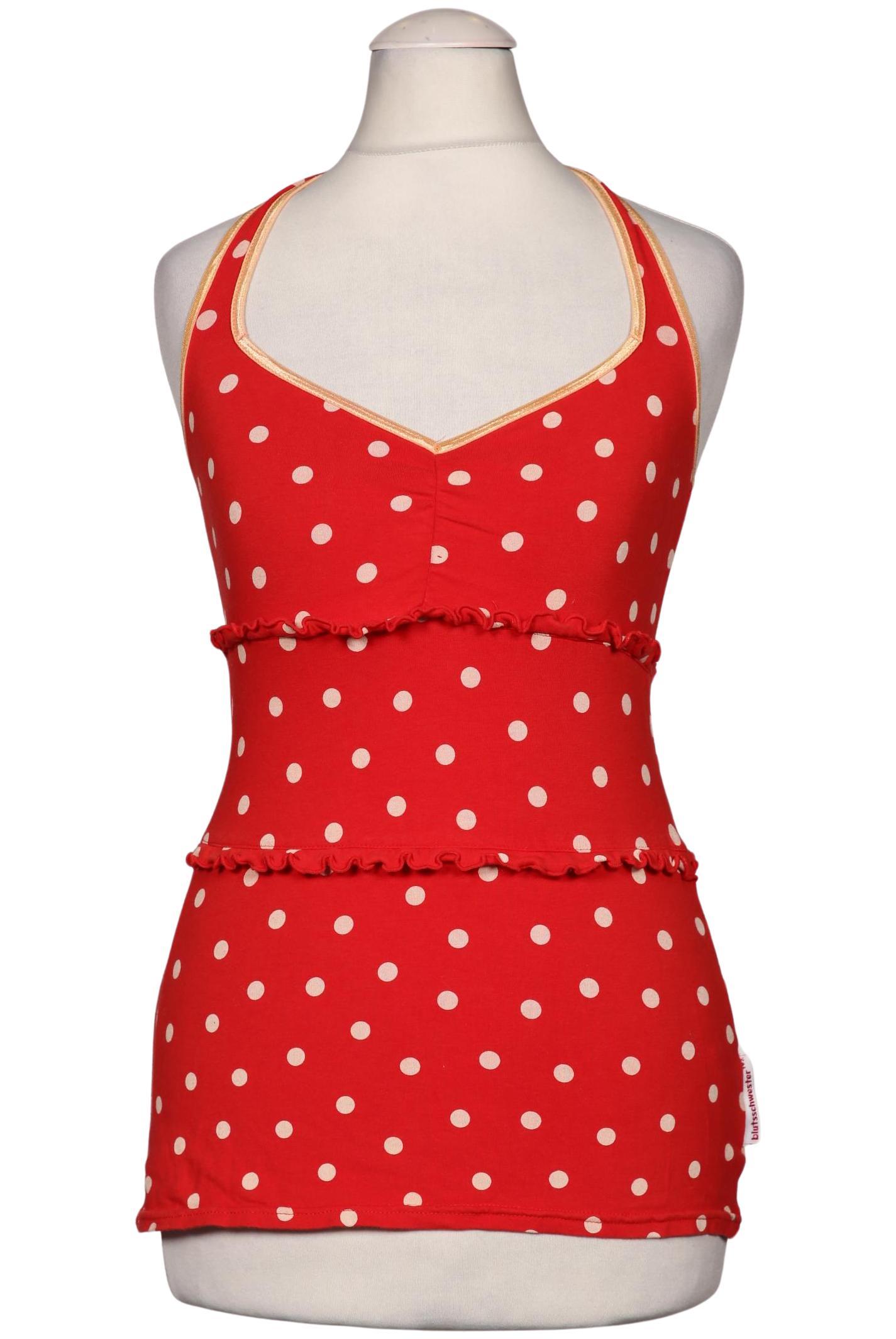 

Blutsgeschwister Damen Top, rot, Gr. 34