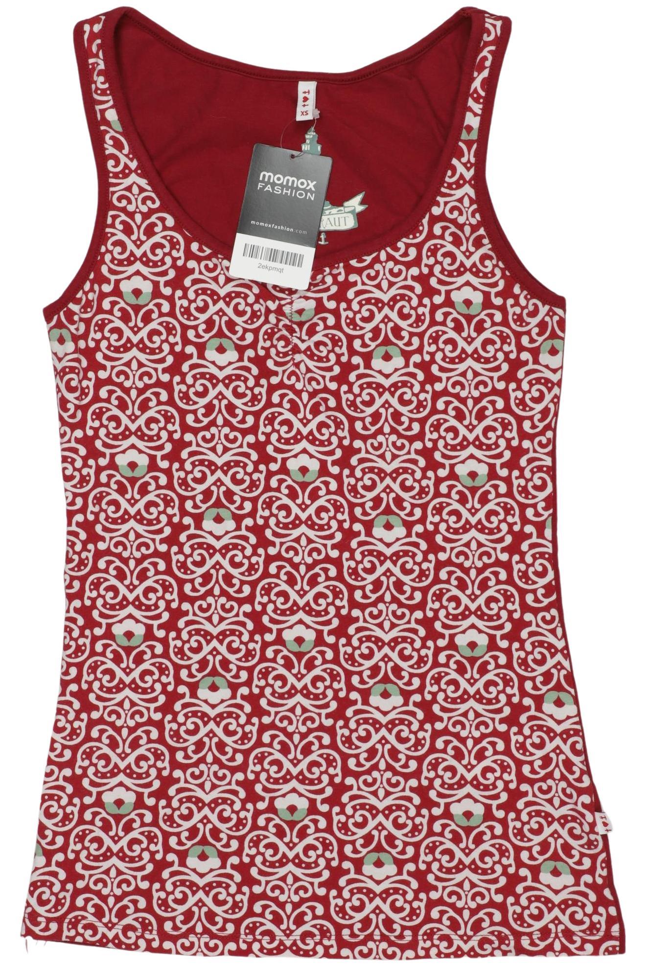 

Blutsgeschwister Damen Top, rot, Gr. 34