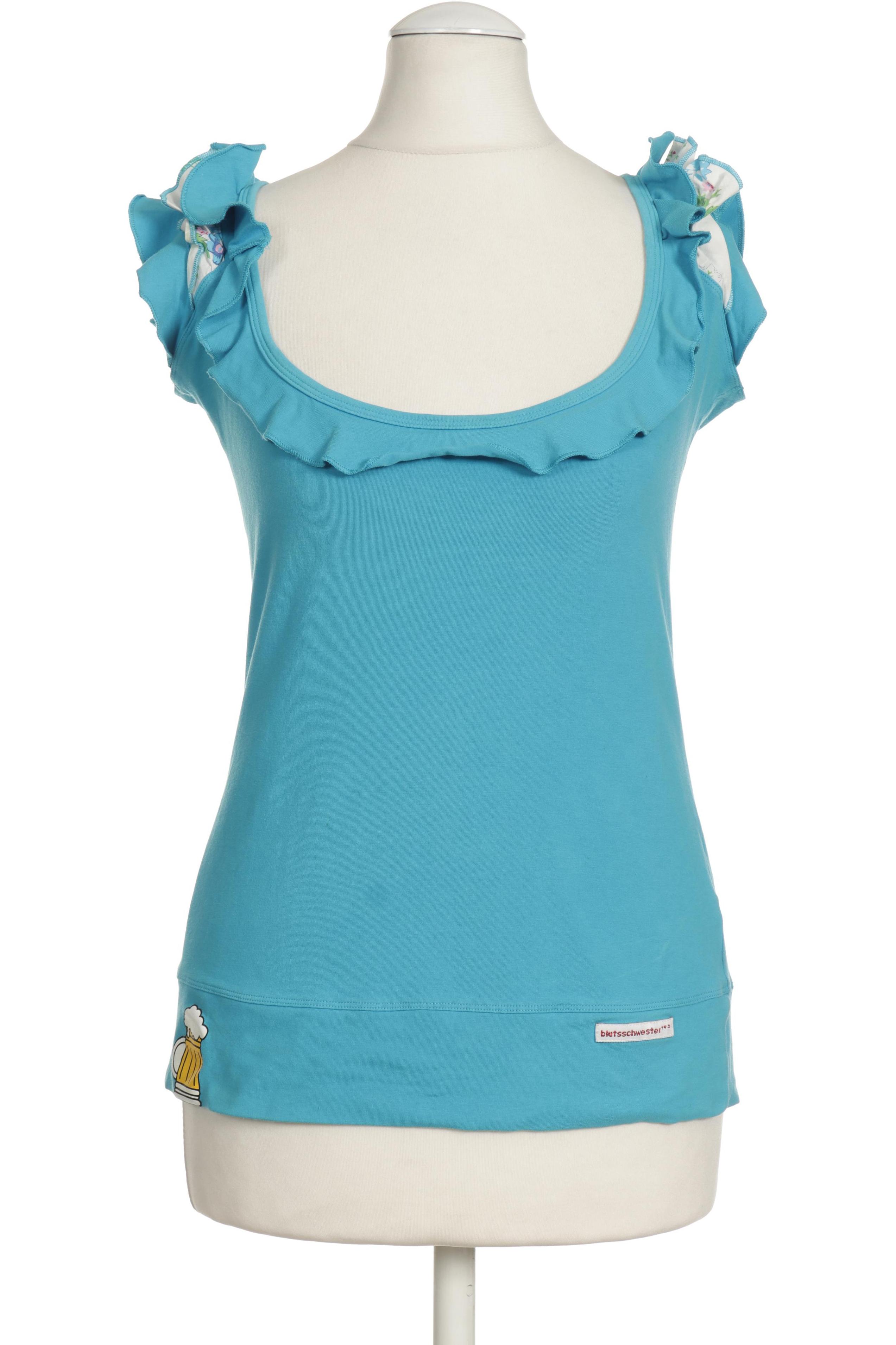 

Blutsgeschwister Damen Top, blau, Gr.