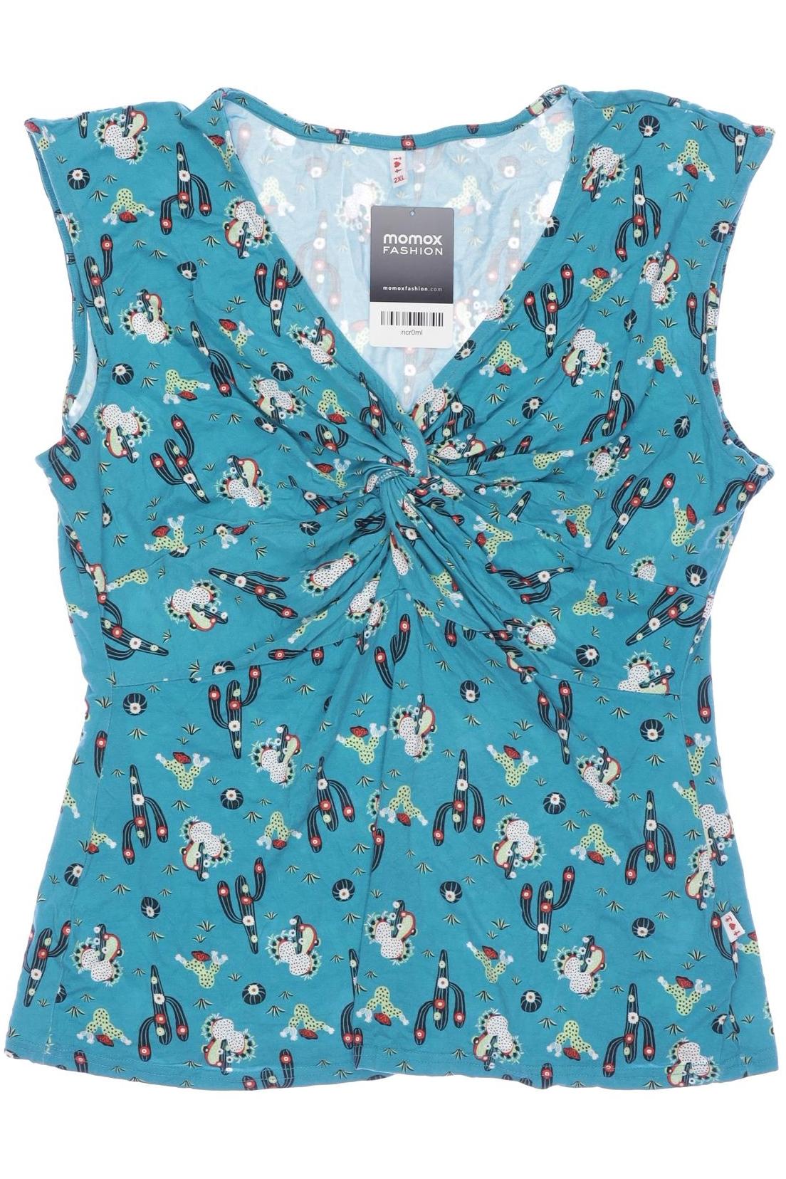 

Blutsgeschwister Damen Top, türkis, Gr. 46