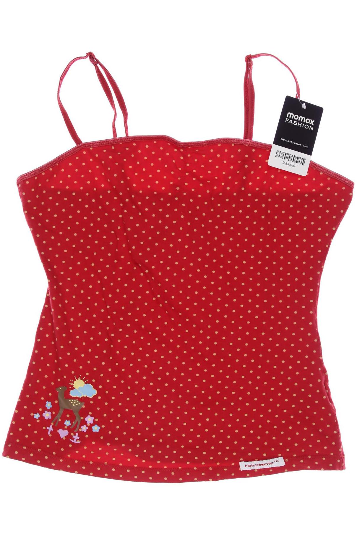 

Blutsgeschwister Damen Top, rot, Gr. 42