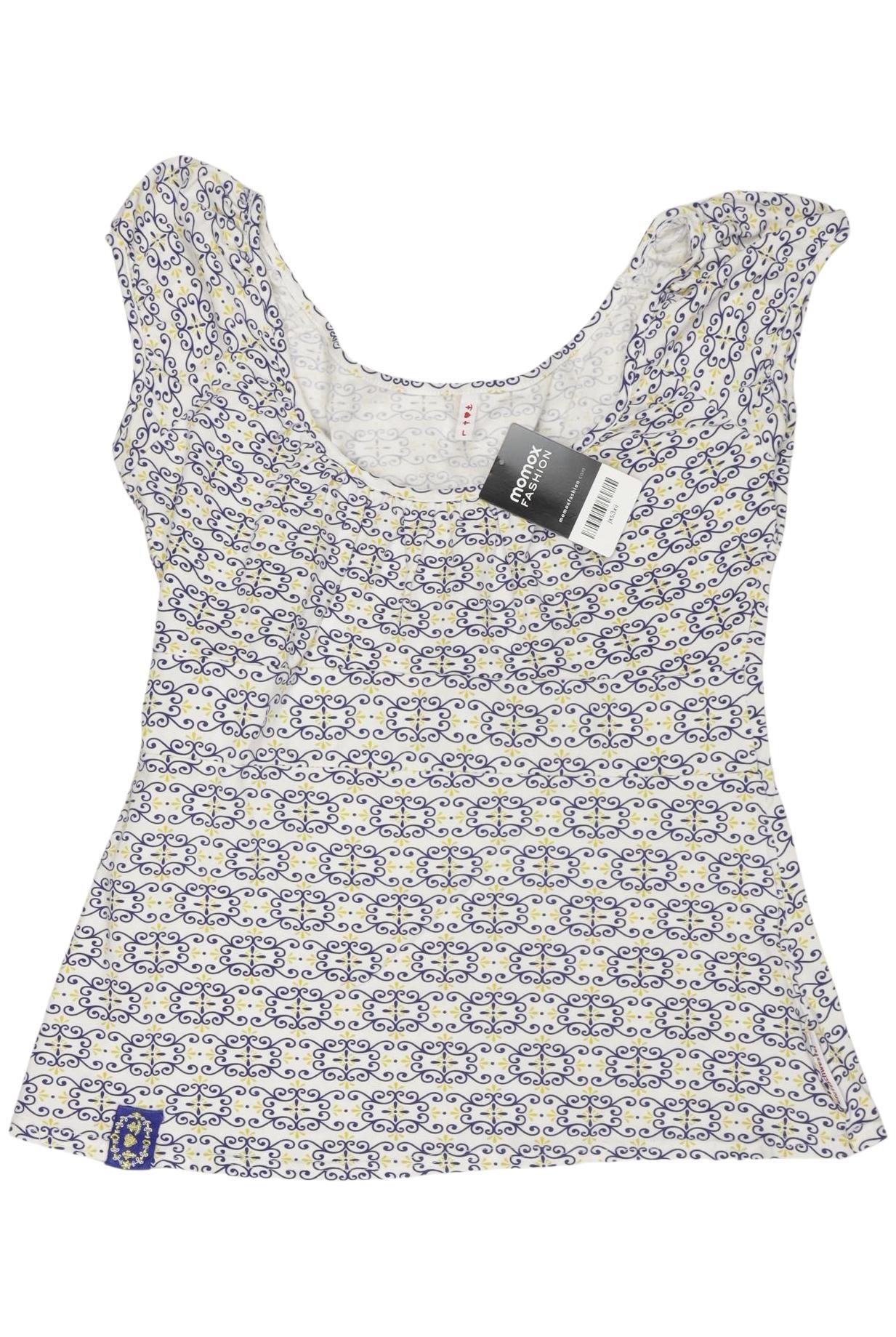

Blutsgeschwister Damen Top, weiß, Gr. 42