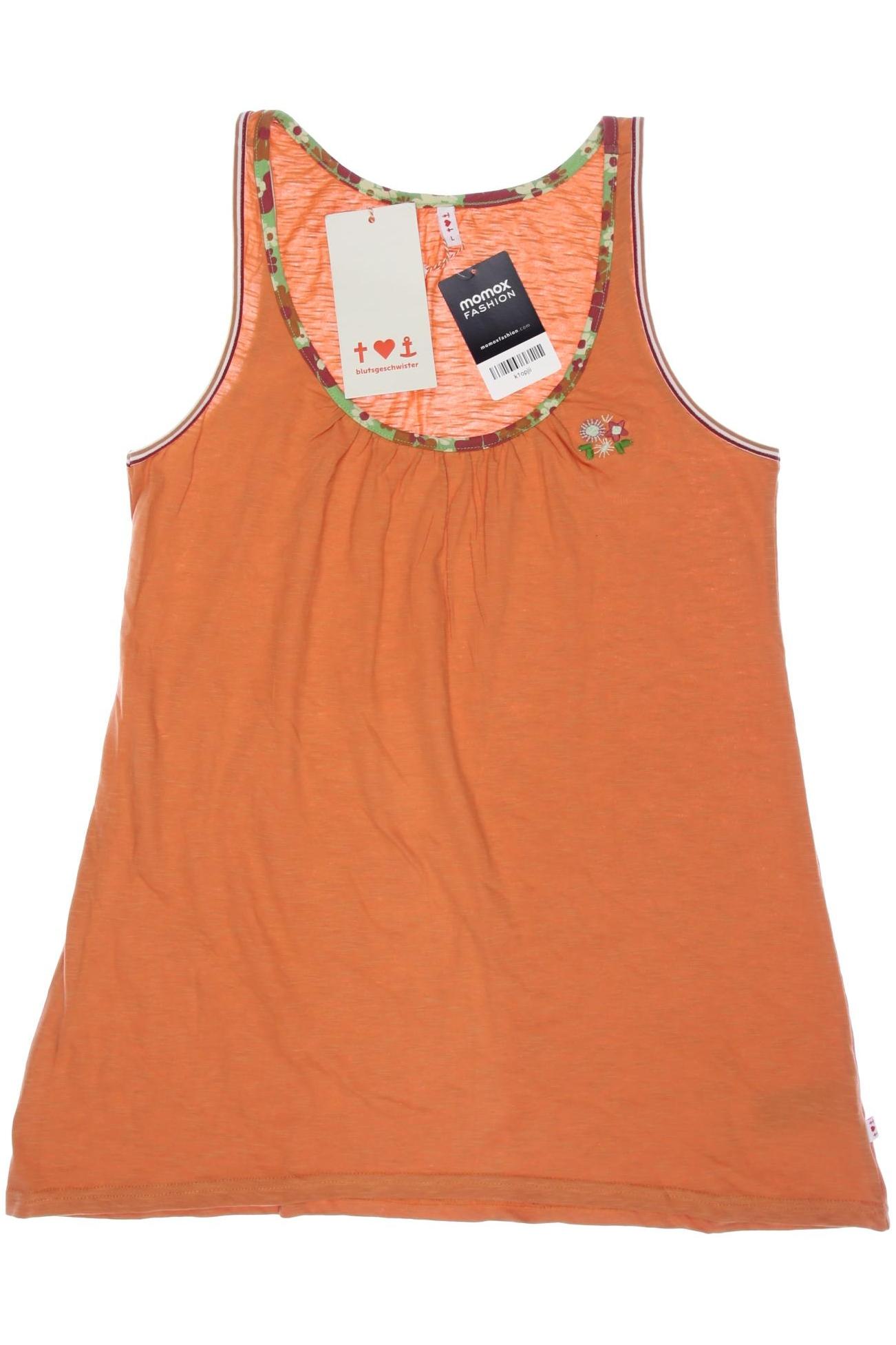 

Blutsgeschwister Damen Top, orange, Gr. 42