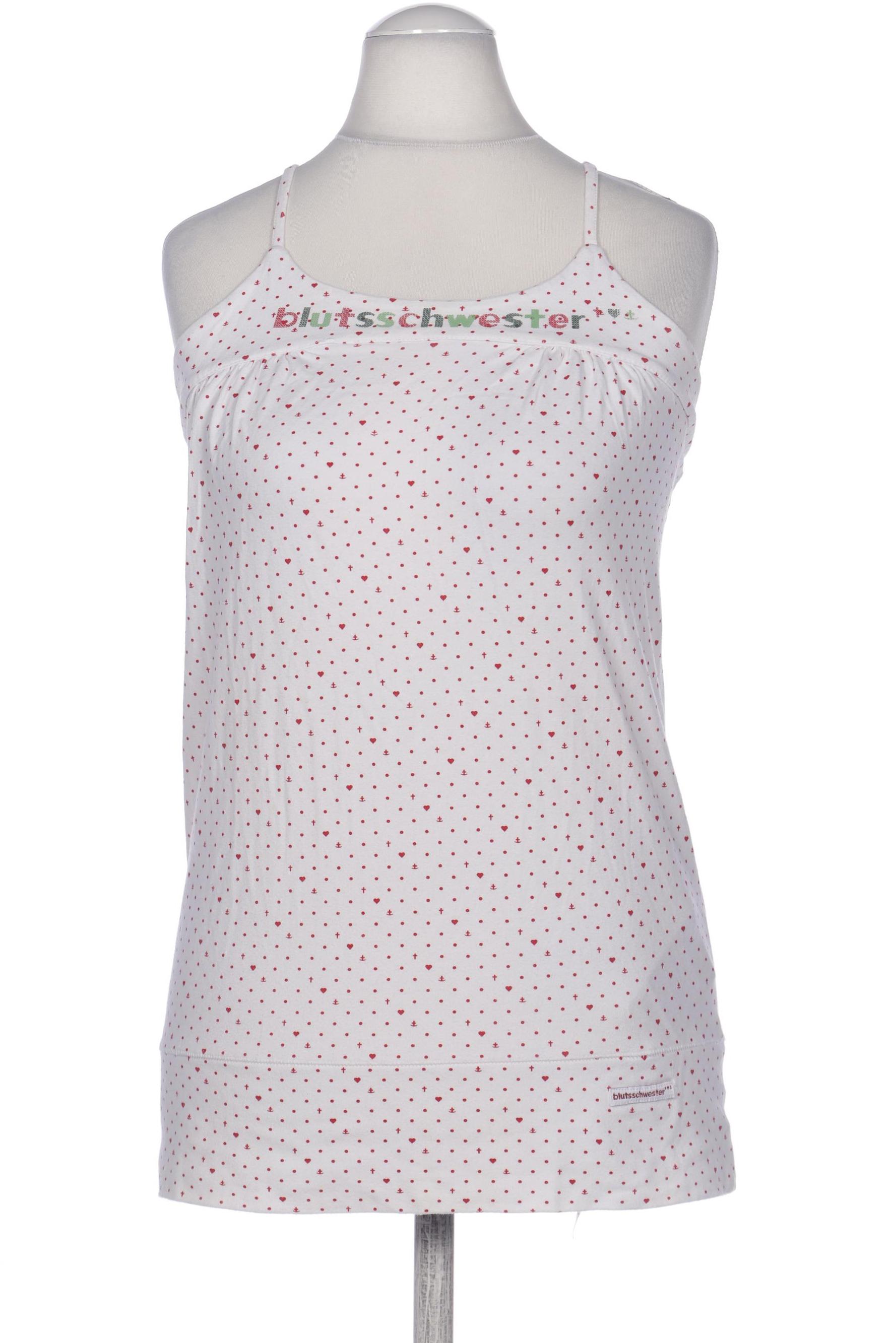 

Blutsgeschwister Damen Top, weiß, Gr. 36