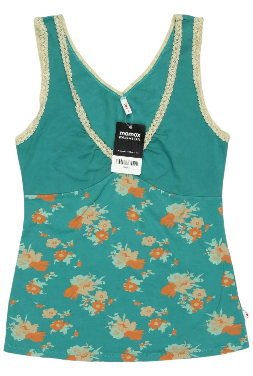 

Blutsgeschwister Damen Top, türkis, Gr. 36