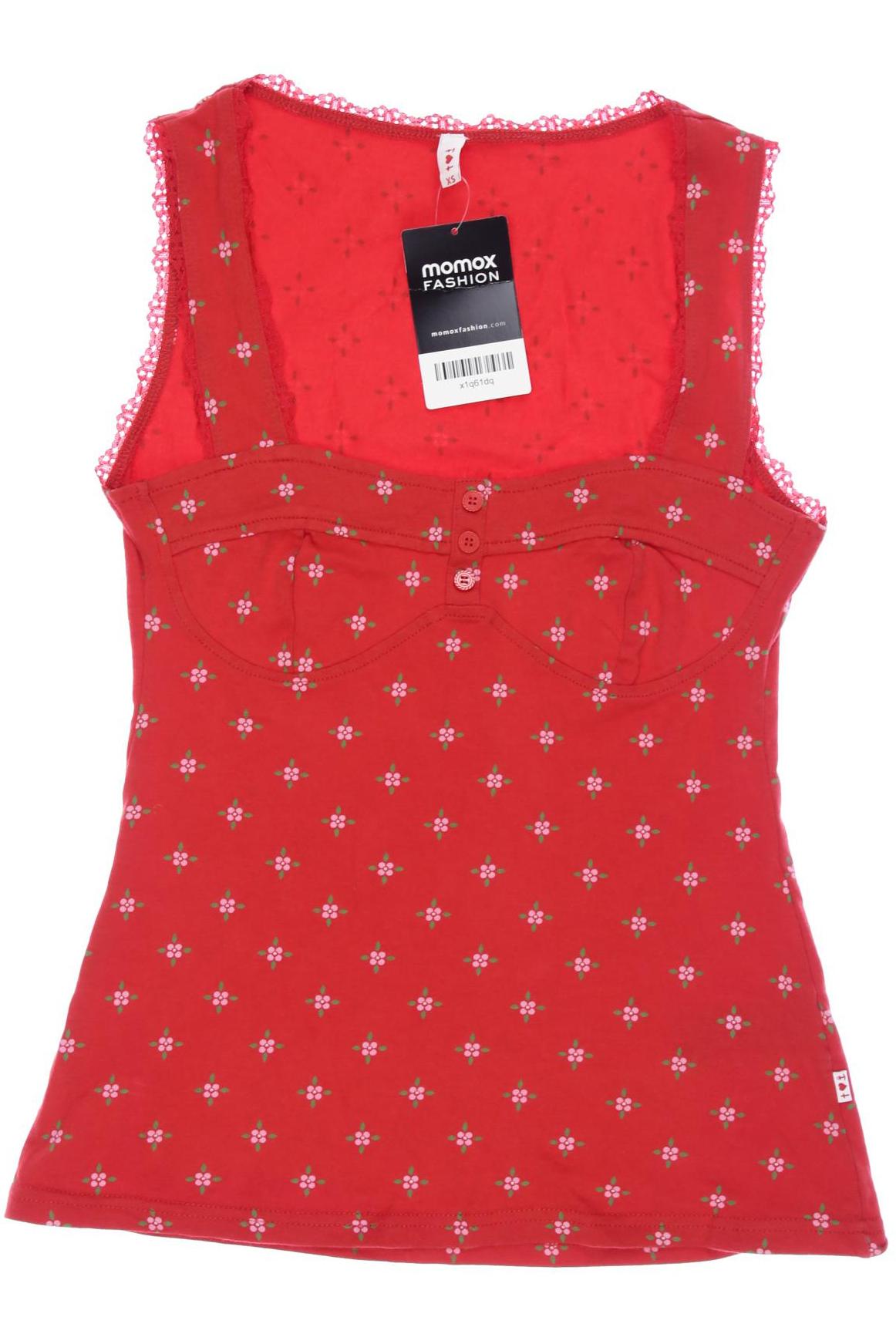 

Blutsgeschwister Damen Top, rot, Gr. 34