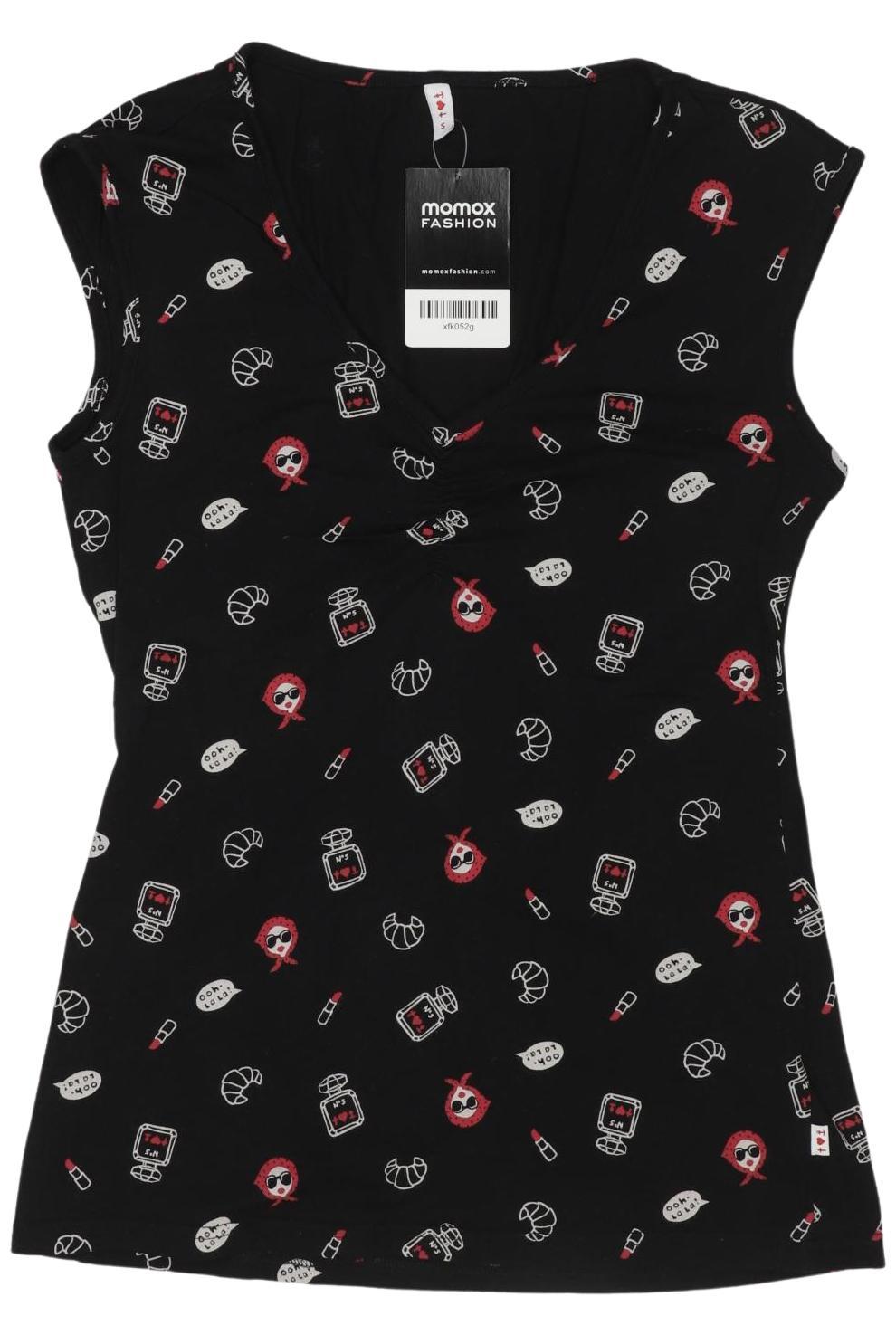 

Blutsgeschwister Damen Top, schwarz, Gr. 36