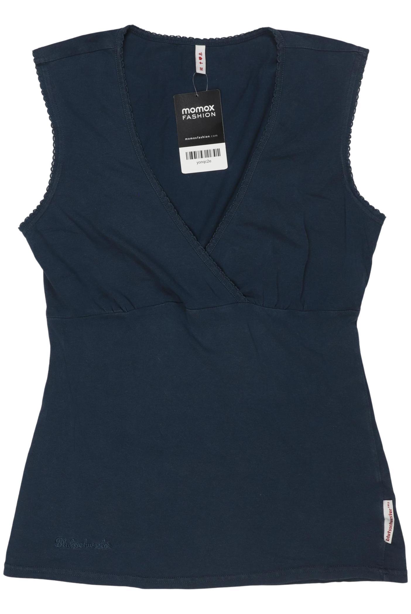 

Blutsgeschwister Damen Top, marineblau, Gr. 38