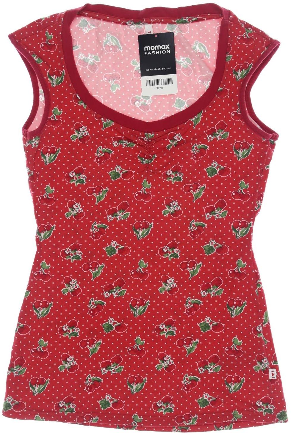 Thumbnail - Blutsgeschwister Damen Top, rot, Gr. 34