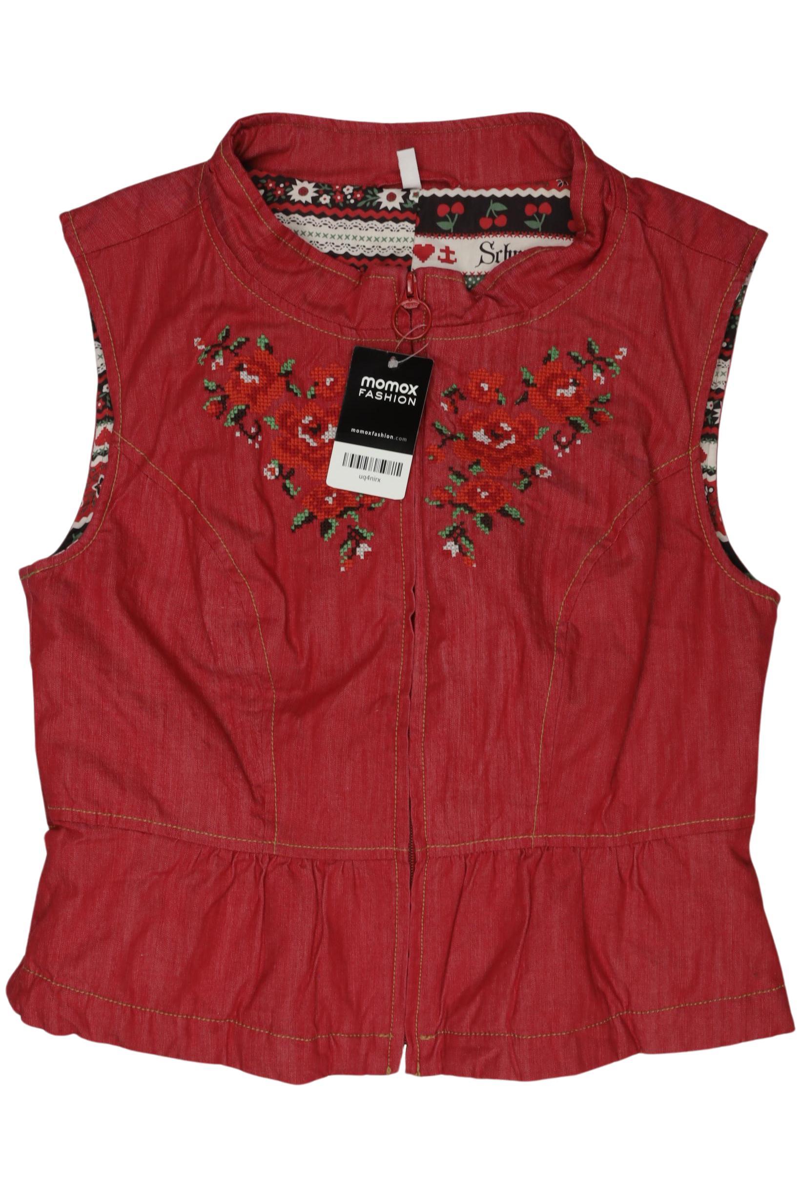 

Blutsgeschwister Damen Weste, rot, Gr. 38