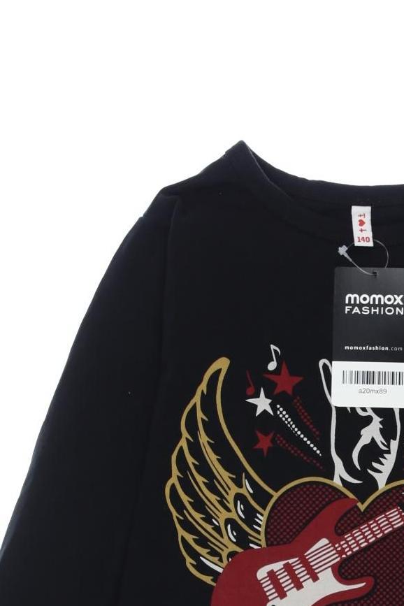 Thumbnail - Blutsgeschwister Jungen Langarmshirt, schwarz, Gr. 140