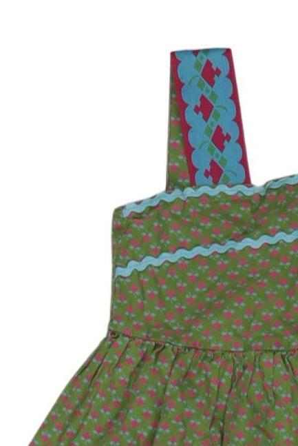 Thumbnail - Blutsgeschwister Mädchen Kleid, mehrfarbig, Gr. 74/80