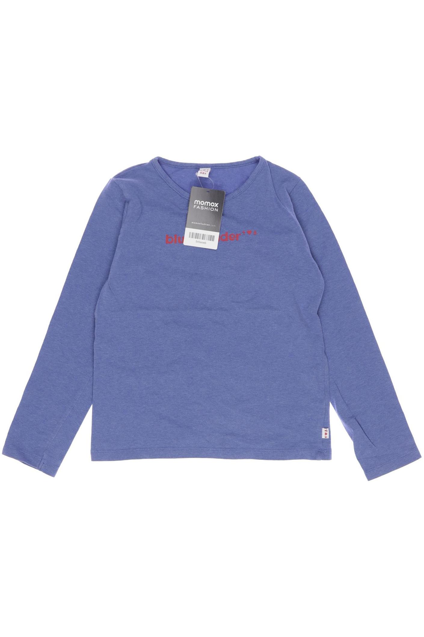 

Blutsgeschwister Mädchen Langarmshirt, blau