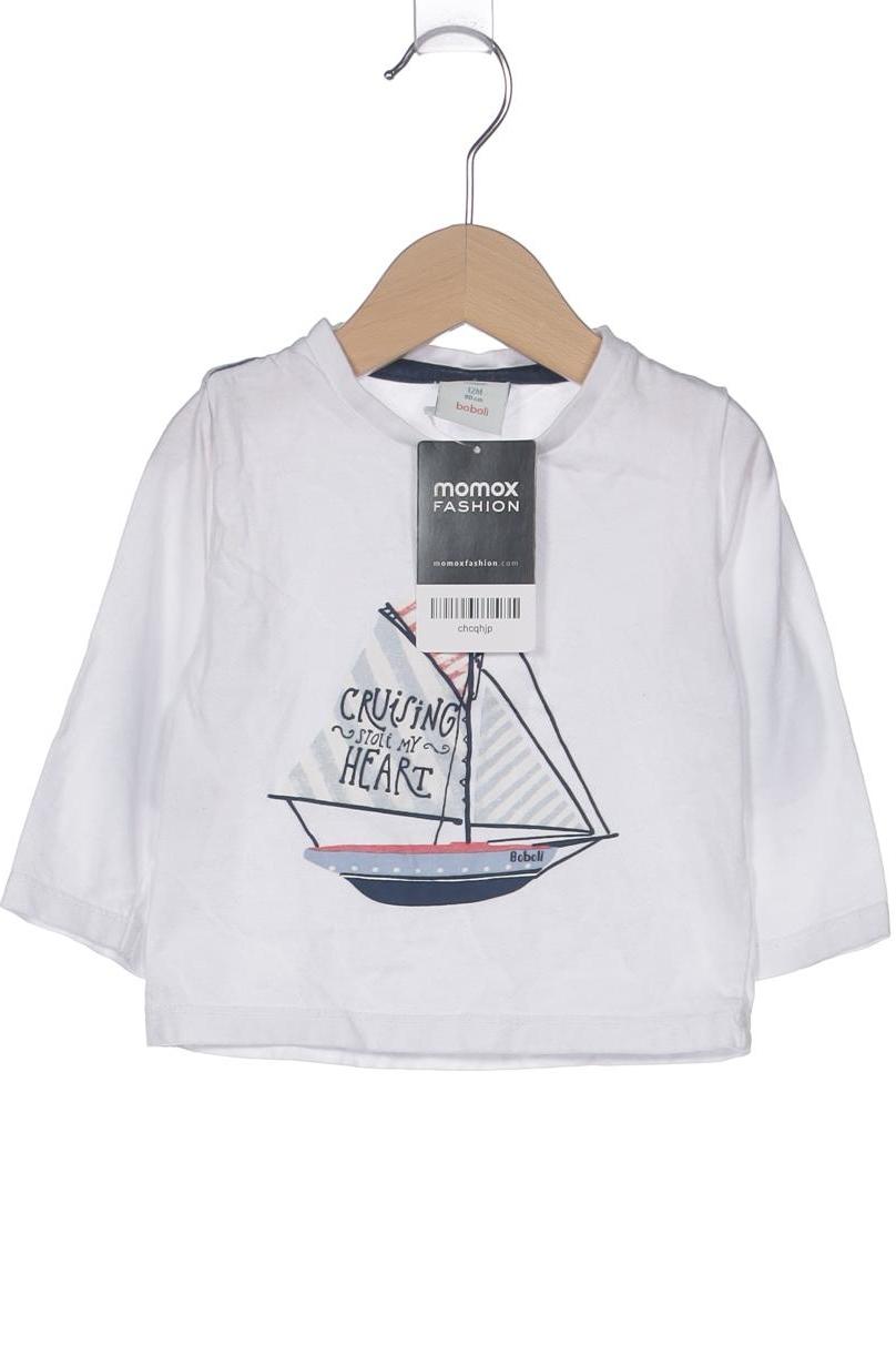 

Boboli Herren Langarmshirt, weiß, Gr. 80