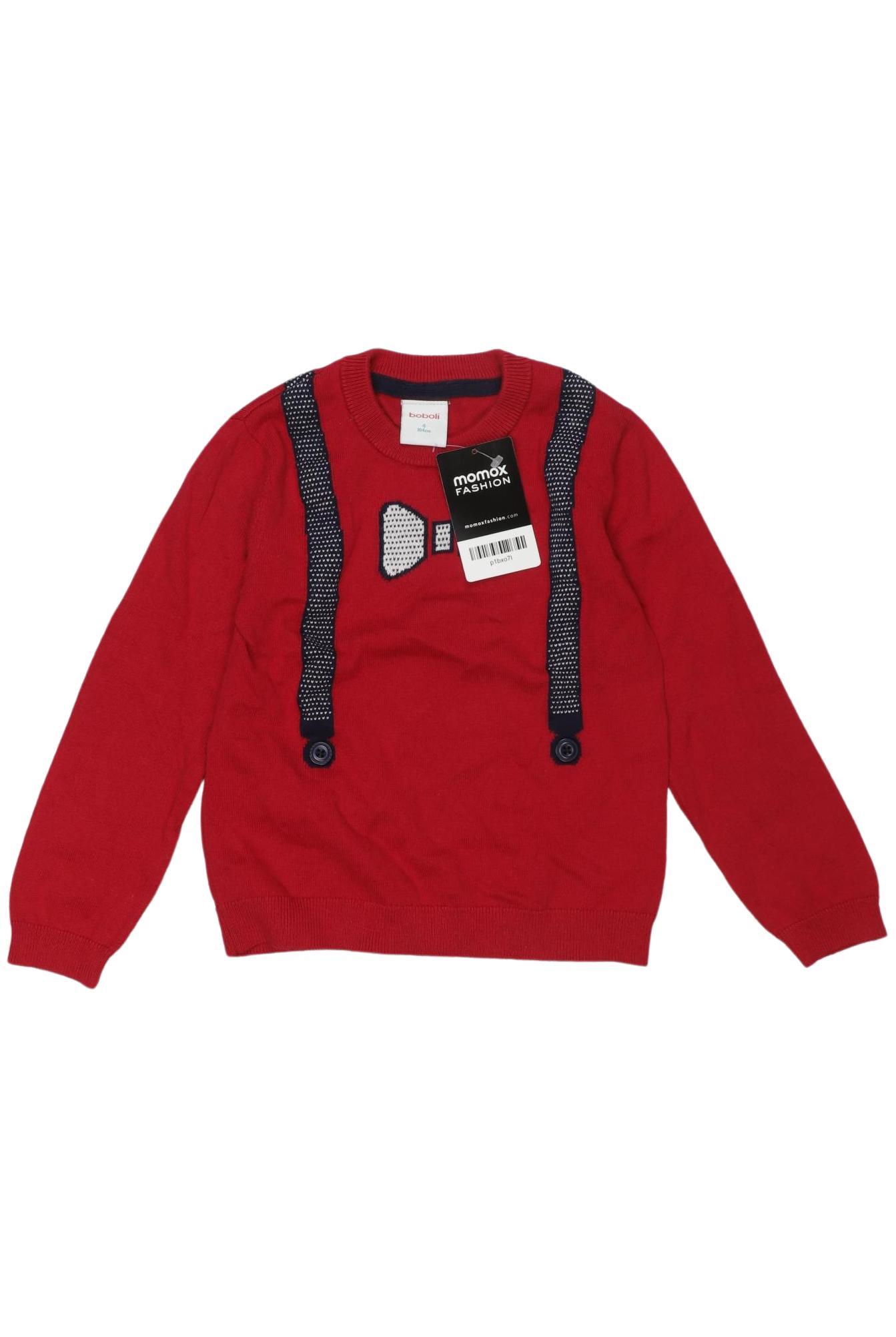 

Boboli Jungen Pullover, rot, Gr. 104