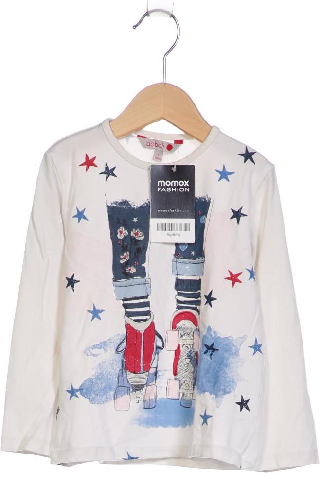 

Boboli Damen Langarmshirt, weiß, Gr. 98
