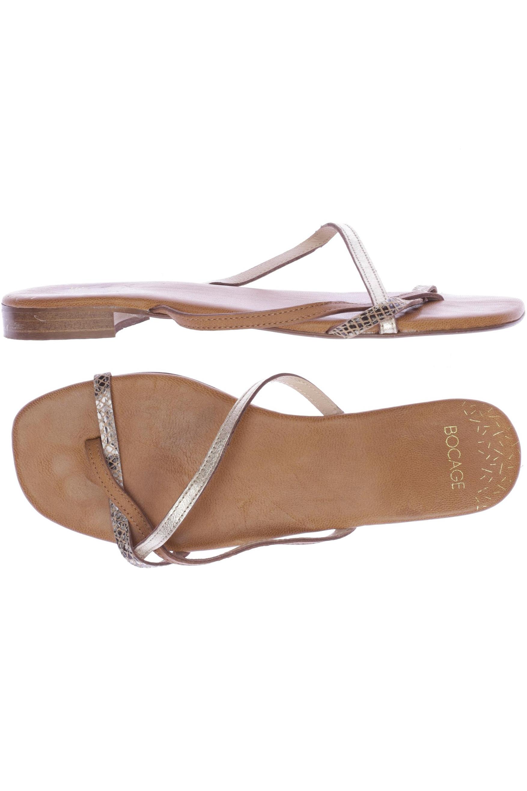 

Bocage Damen Sandale, gold, Gr. 39