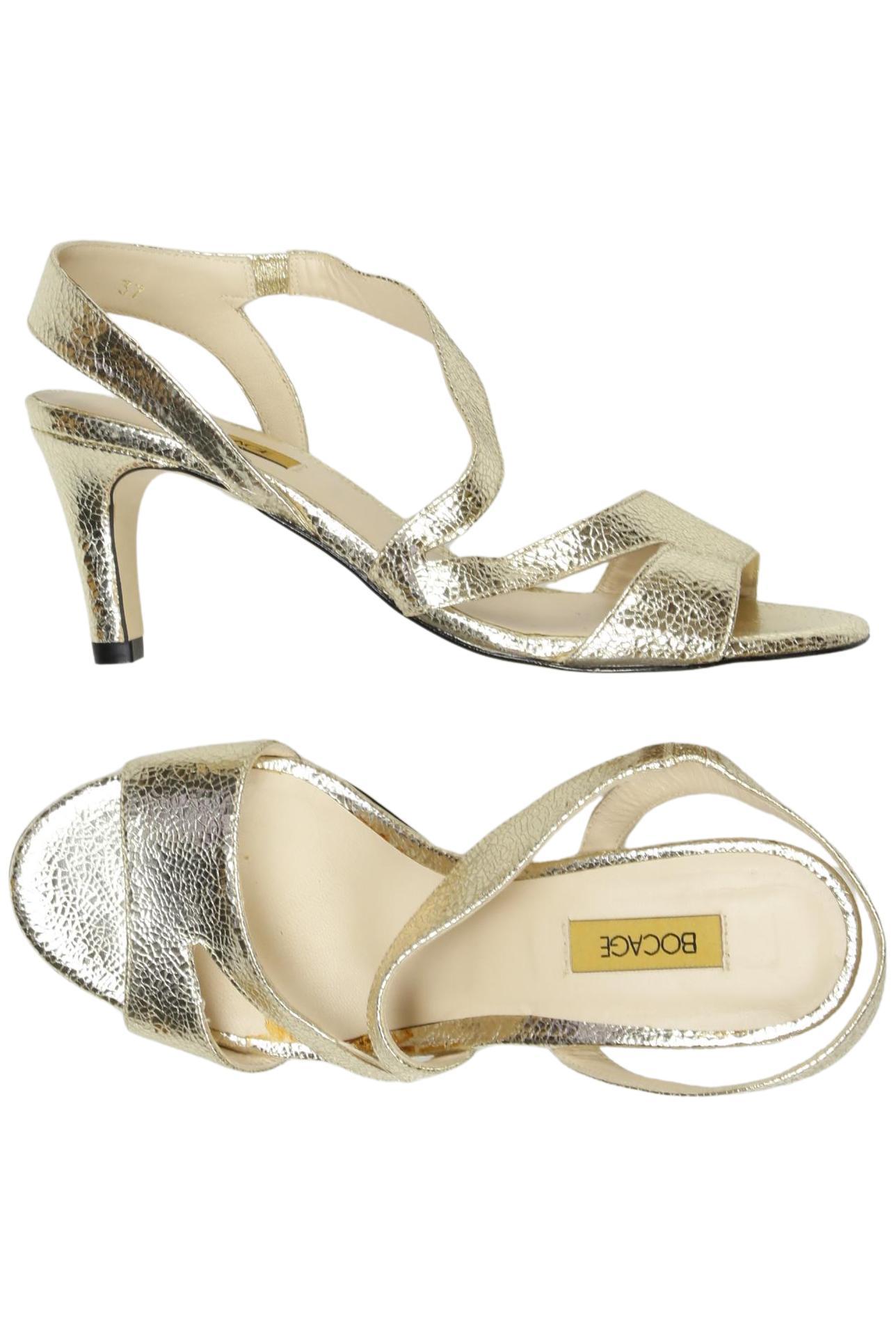 

Bocage Damen Sandale, gold, Gr. 37