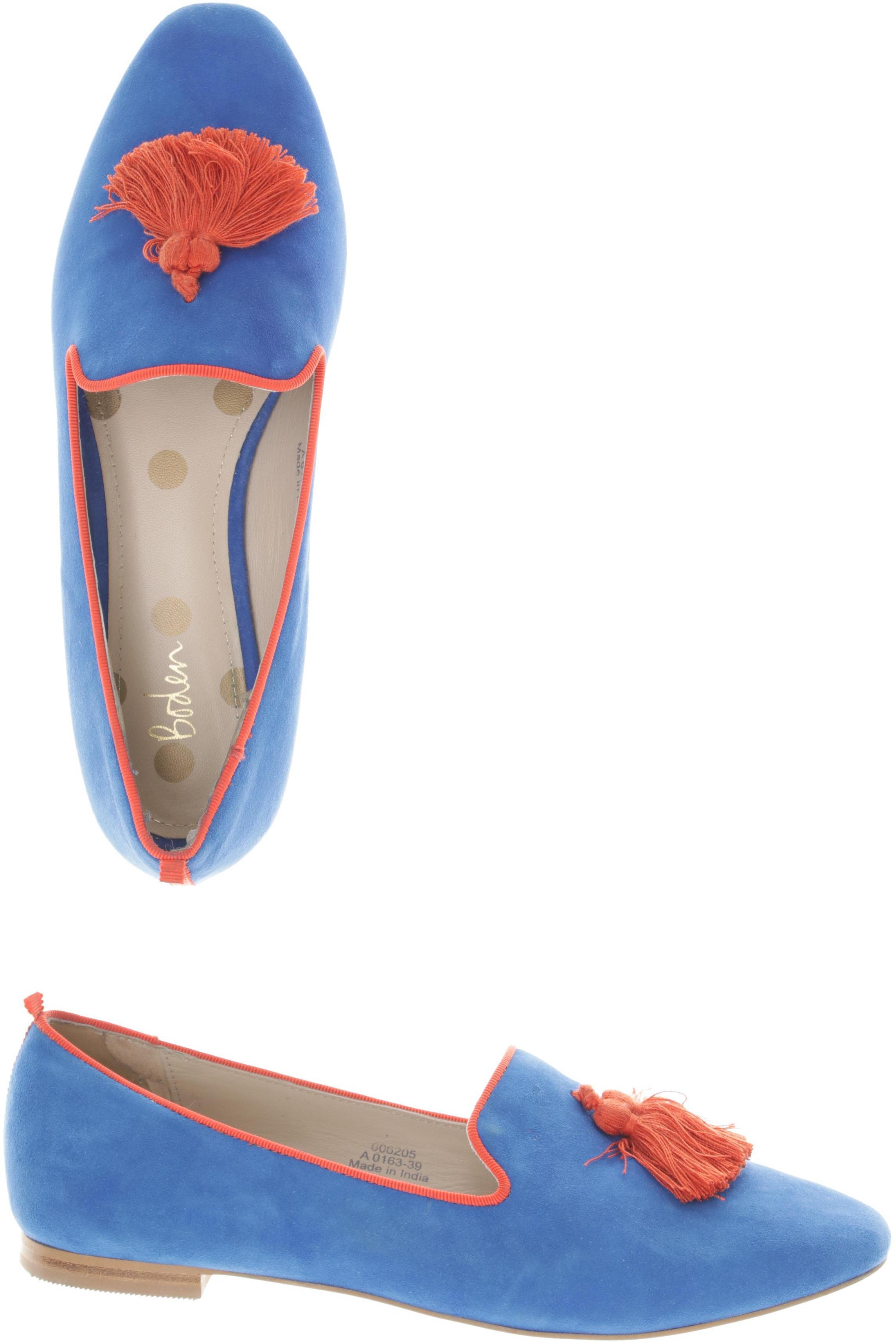 Thumbnail - Boden Damen Halbschuh, blau, Gr. 39