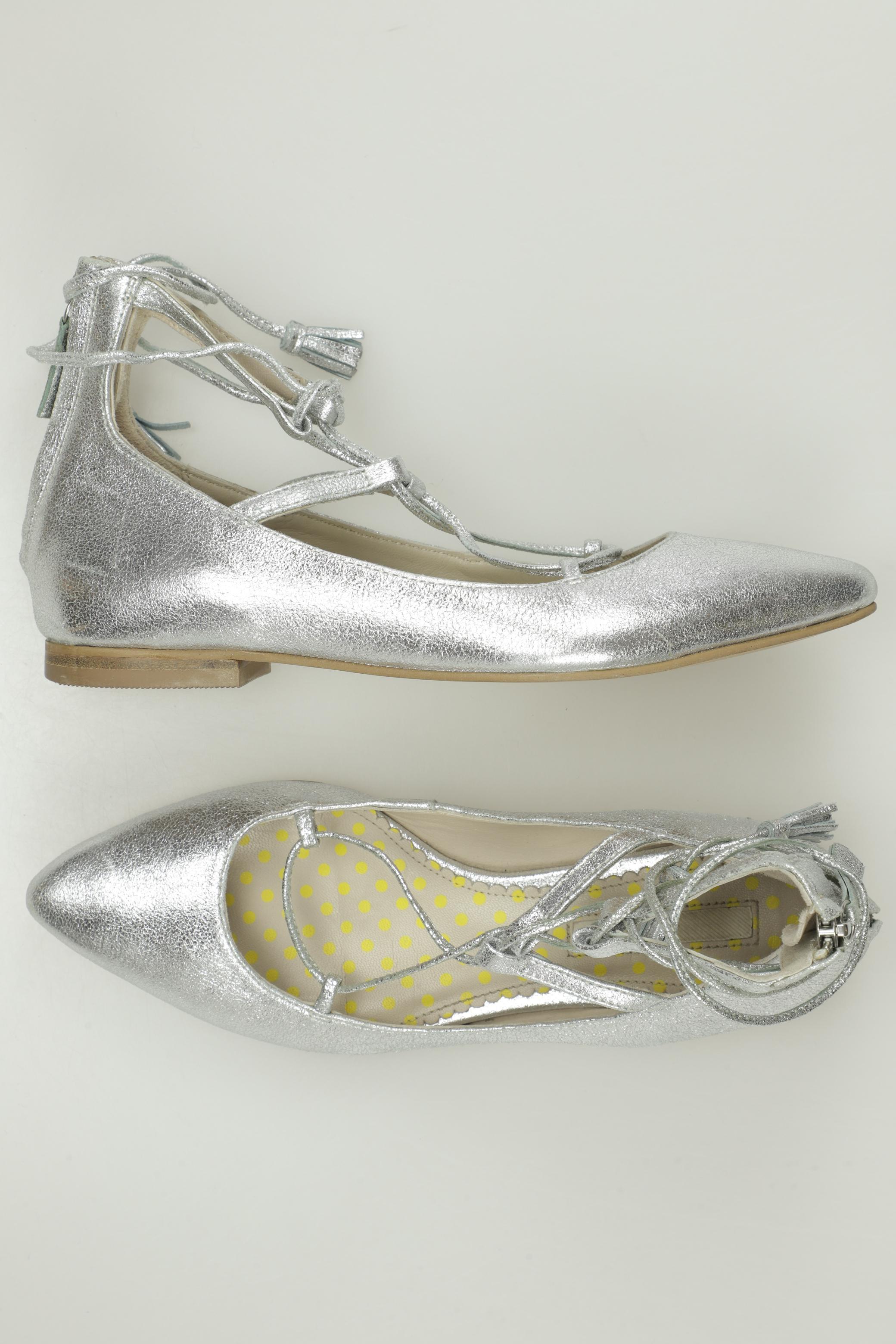 

Boden Damen Ballerinas, silber, Gr. 36