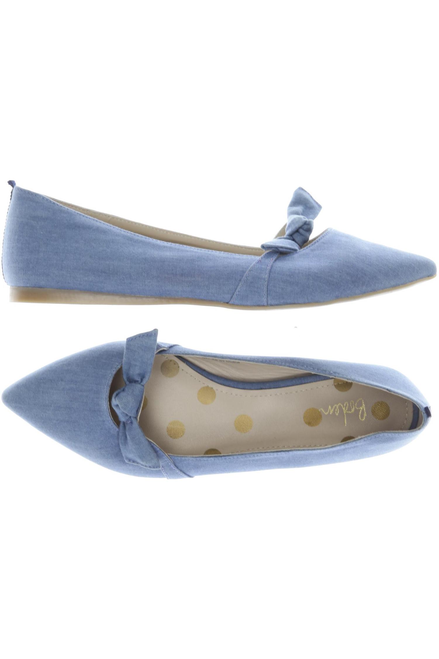 

Boden Damen Ballerinas, blau, Gr. 39
