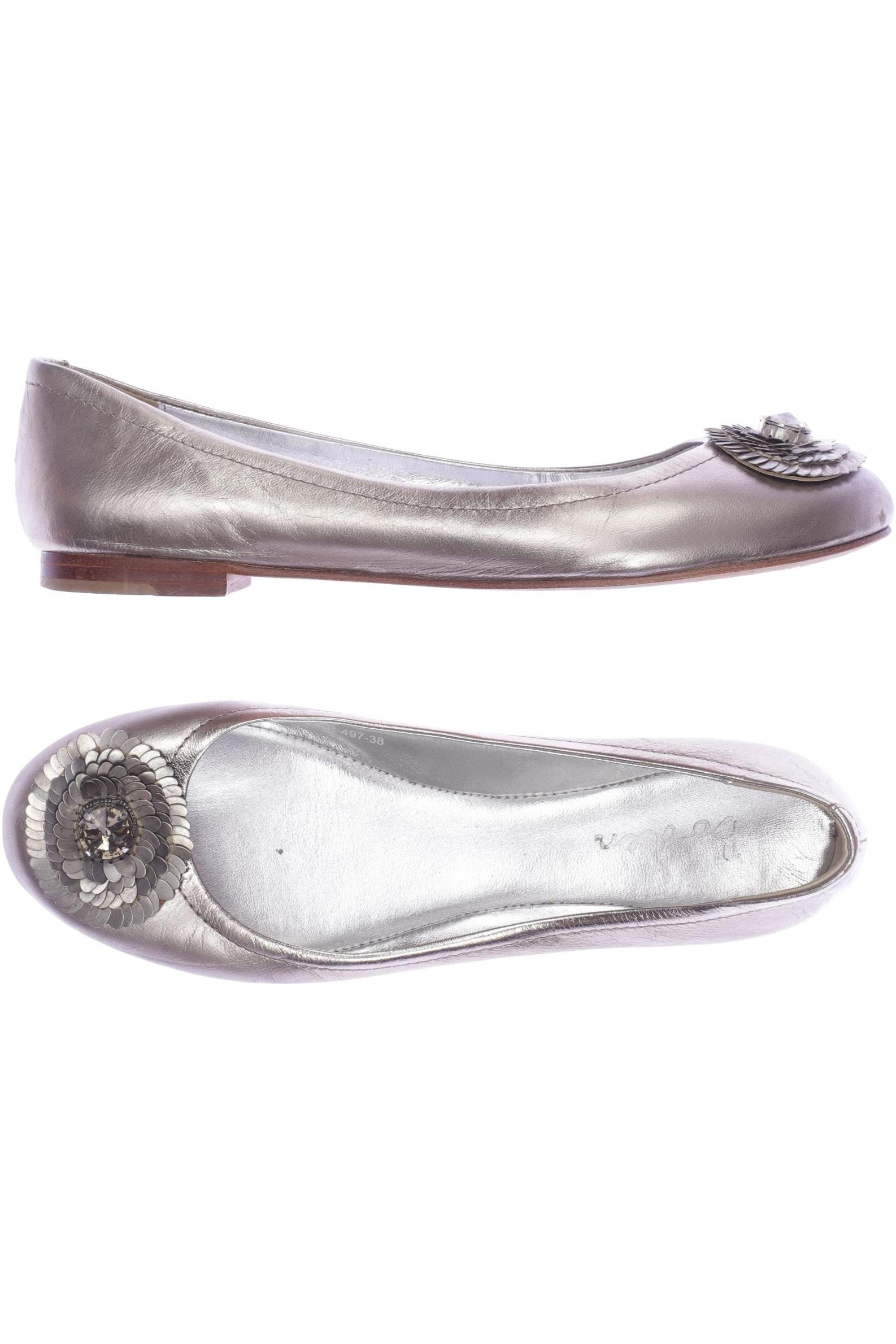 

Boden Damen Ballerinas, silber, Gr. 38