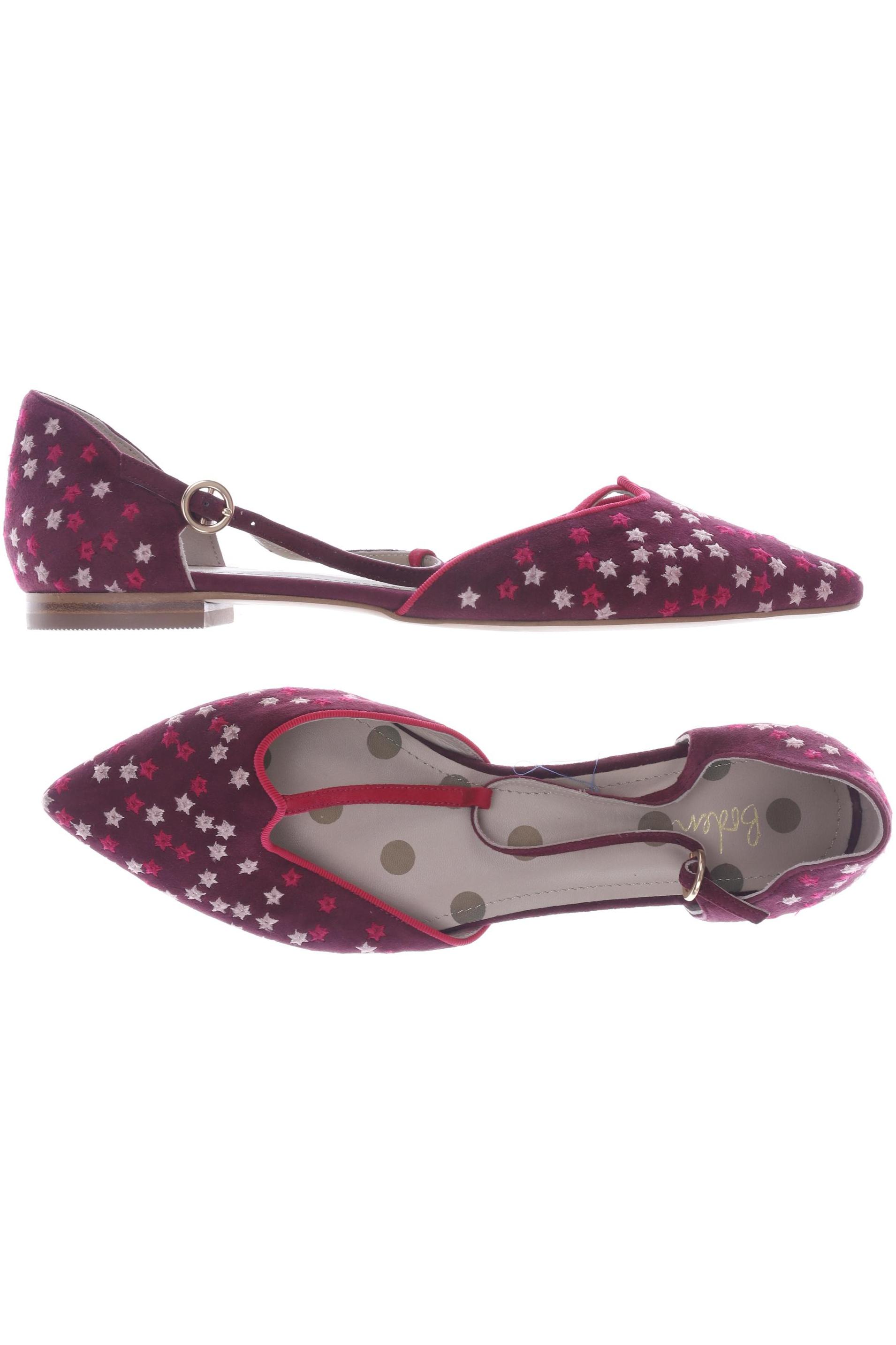 

Boden Damen Ballerinas, bordeaux