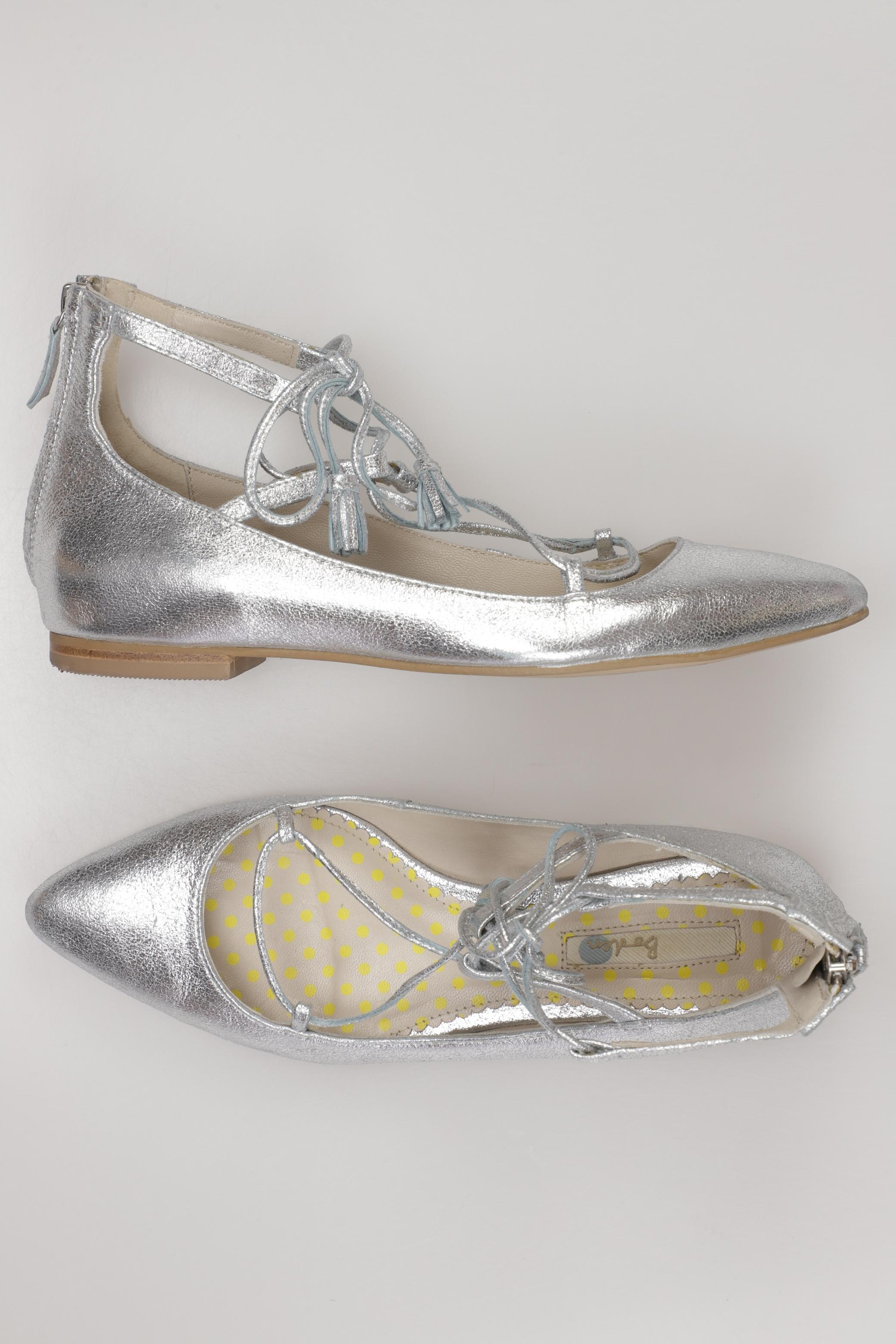 

Boden Damen Ballerinas, silber, Gr. 37